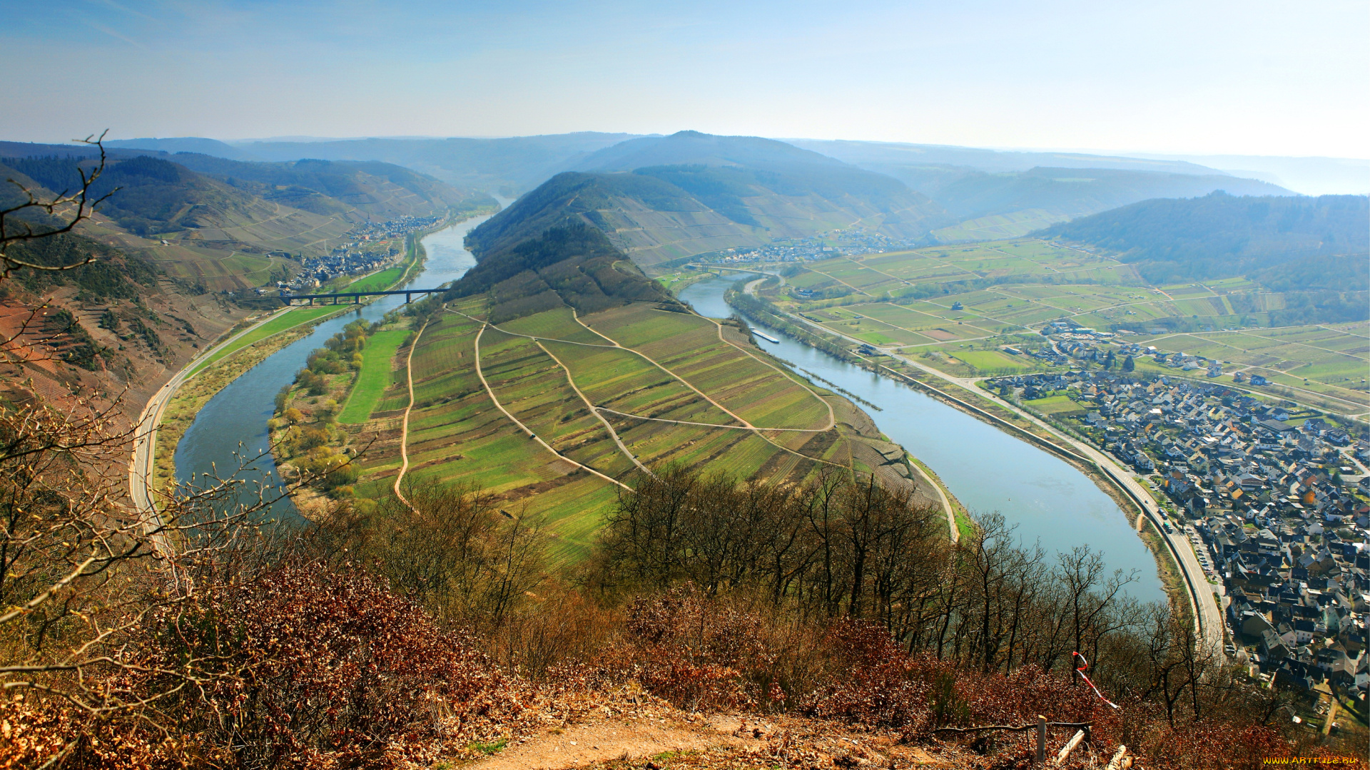города, пейзажи, германия, брем