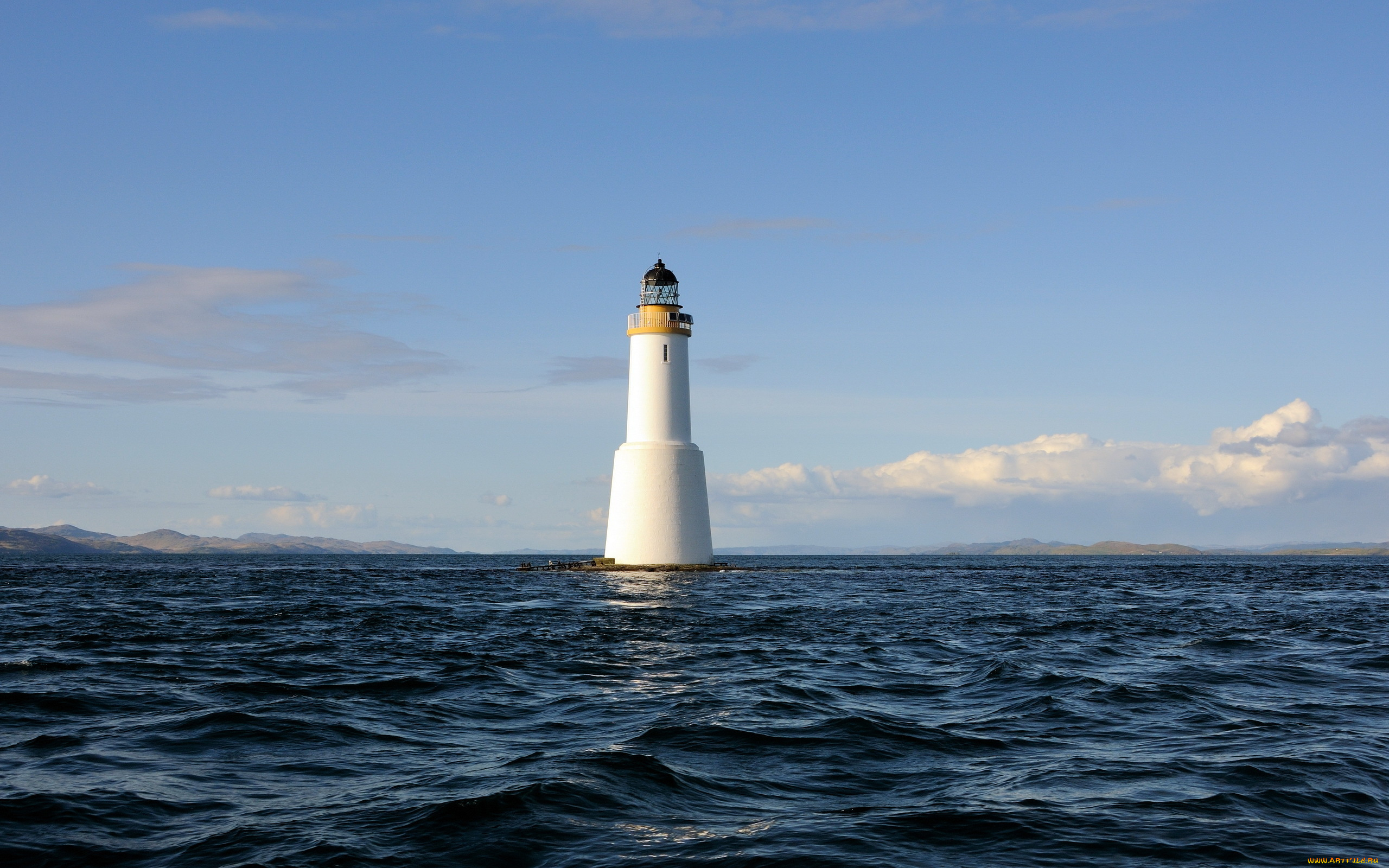 природа, маяки, море