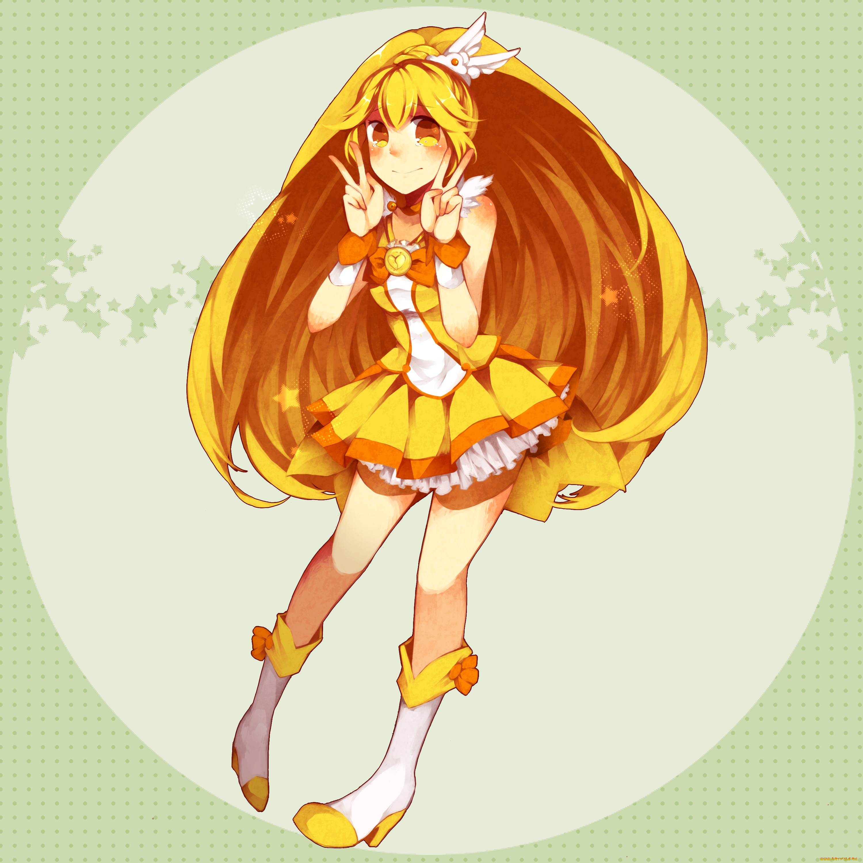 kise, yayoi, аниме, smile, precure, heartcatch