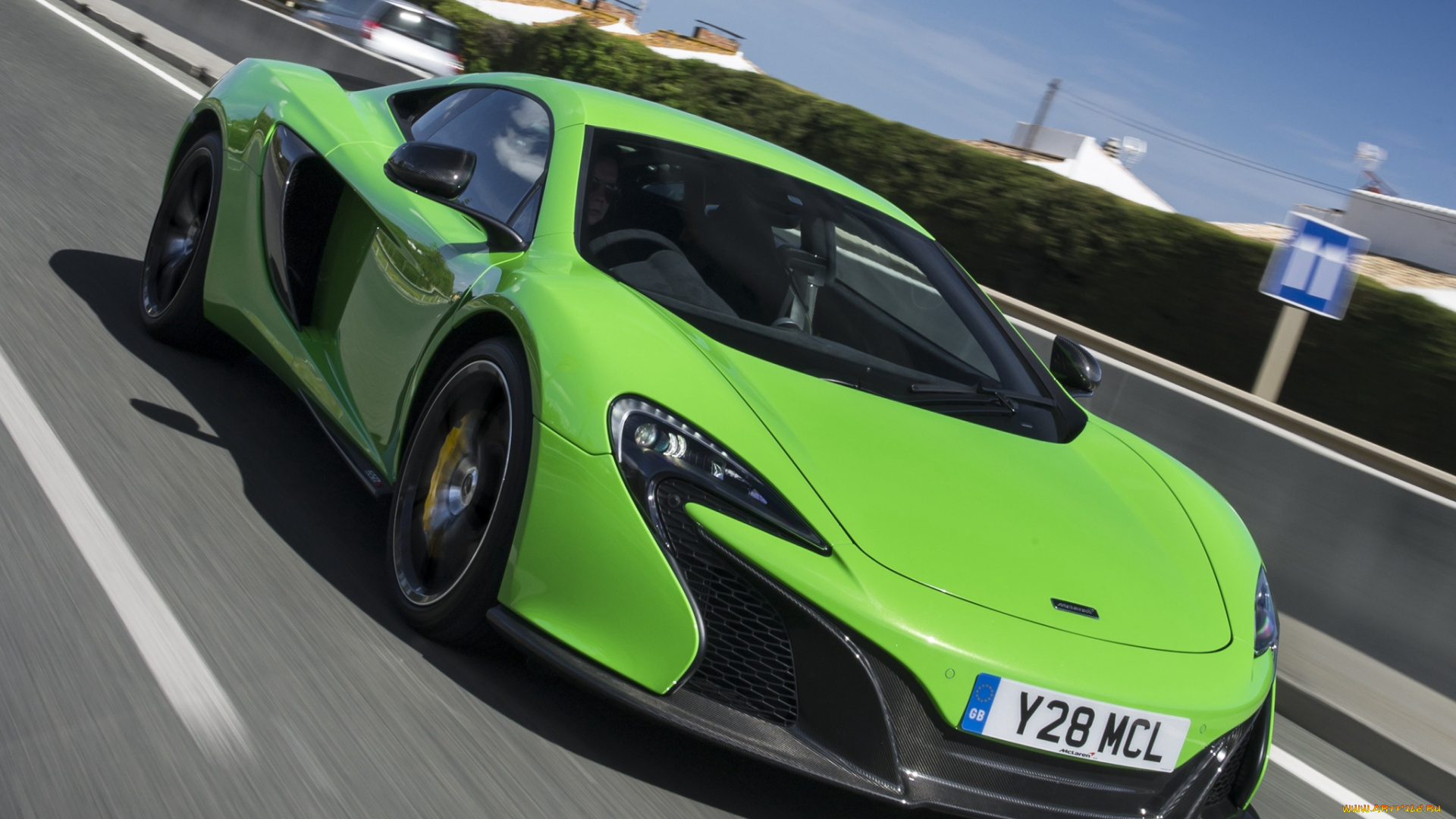 автомобили, mclaren, 650s, uk-spec, 2014г, зеленый