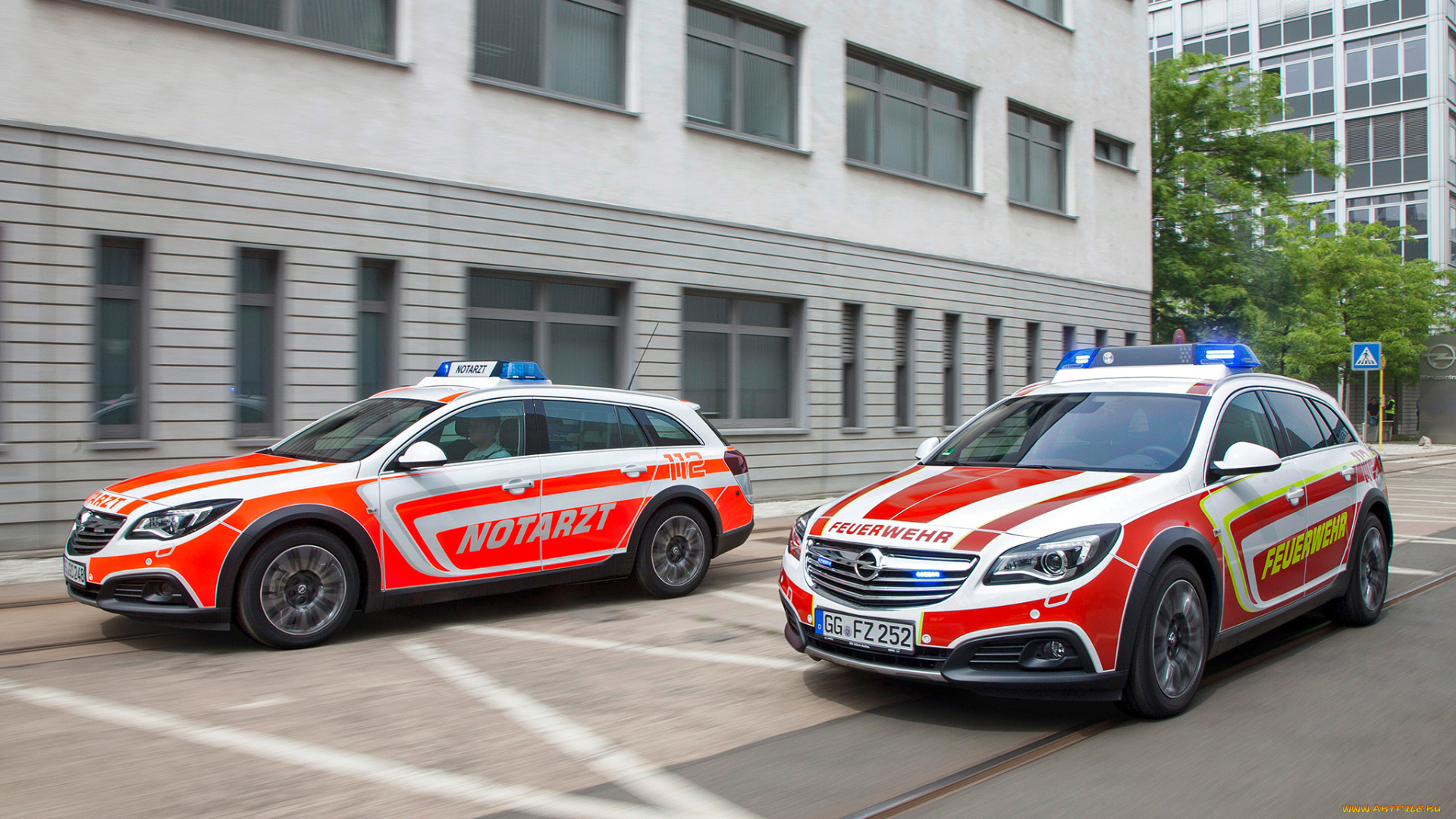 автомобили, opel, notarzt, tourer, country, insignia, 2014г