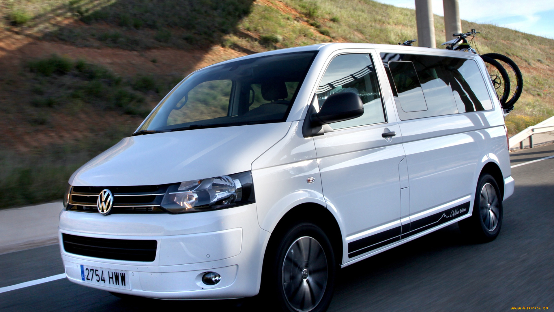 автомобили, volkswagen, 2014, t5, outdoor, edition, multivan, светлый