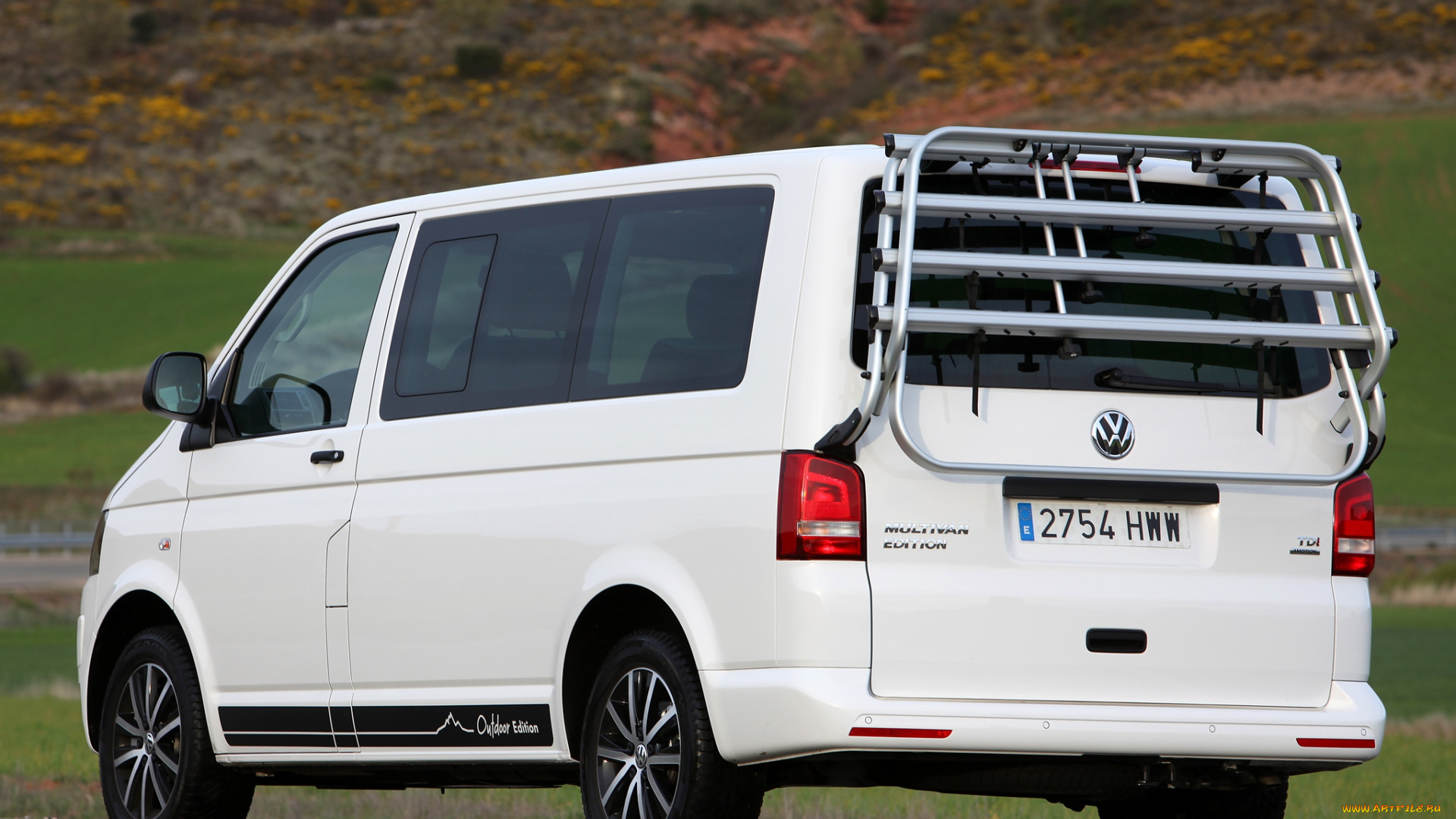 автомобили, volkswagen, outdoor, edition, светлый, t5, multivan, 2014