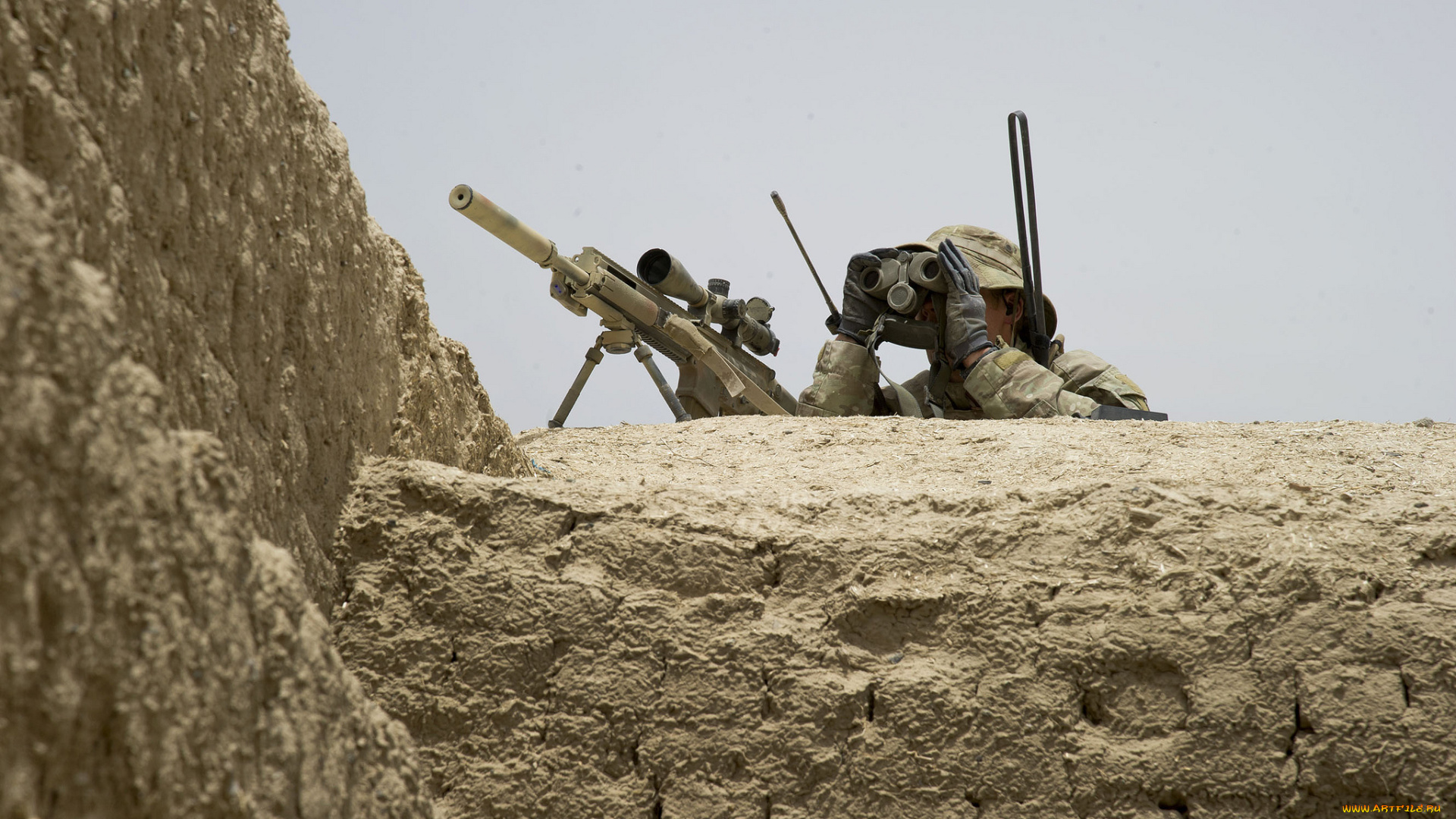 оружие, армия, спецназ, винтовка, наблюдение, снайперская, солдат