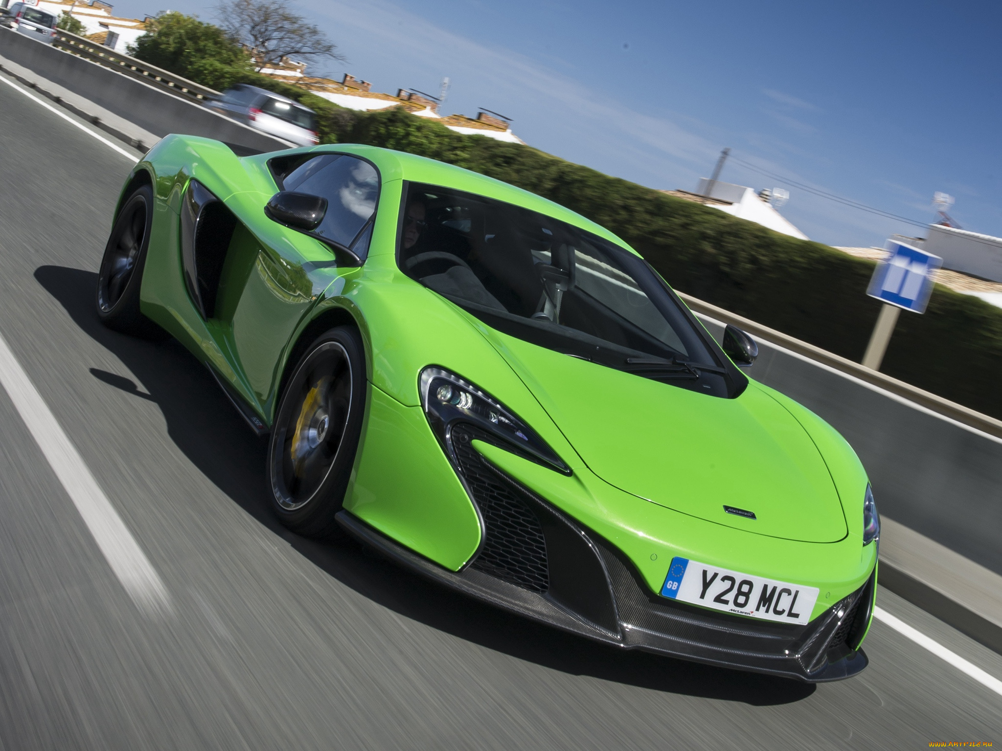 автомобили, mclaren, 650s, uk-spec, 2014г, зеленый