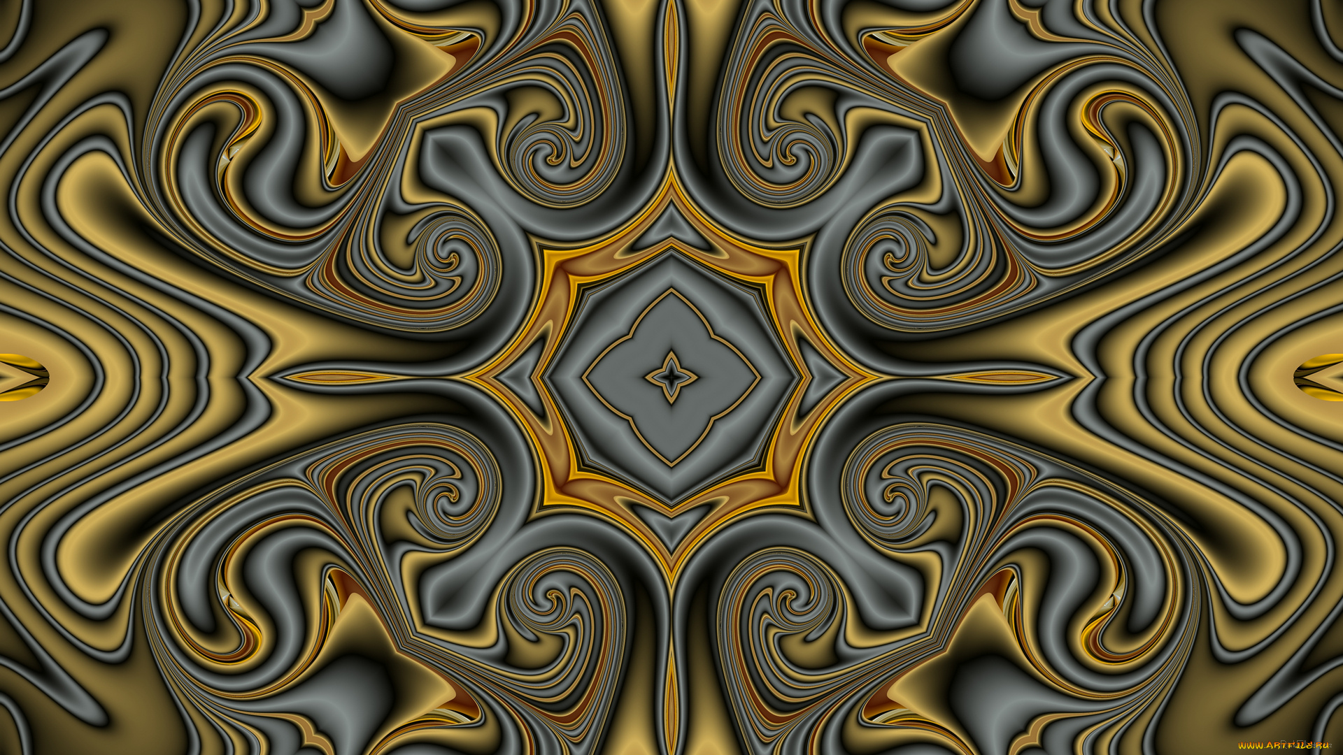 3д, графика, фракталы, , fractal, цвета, фон, узор