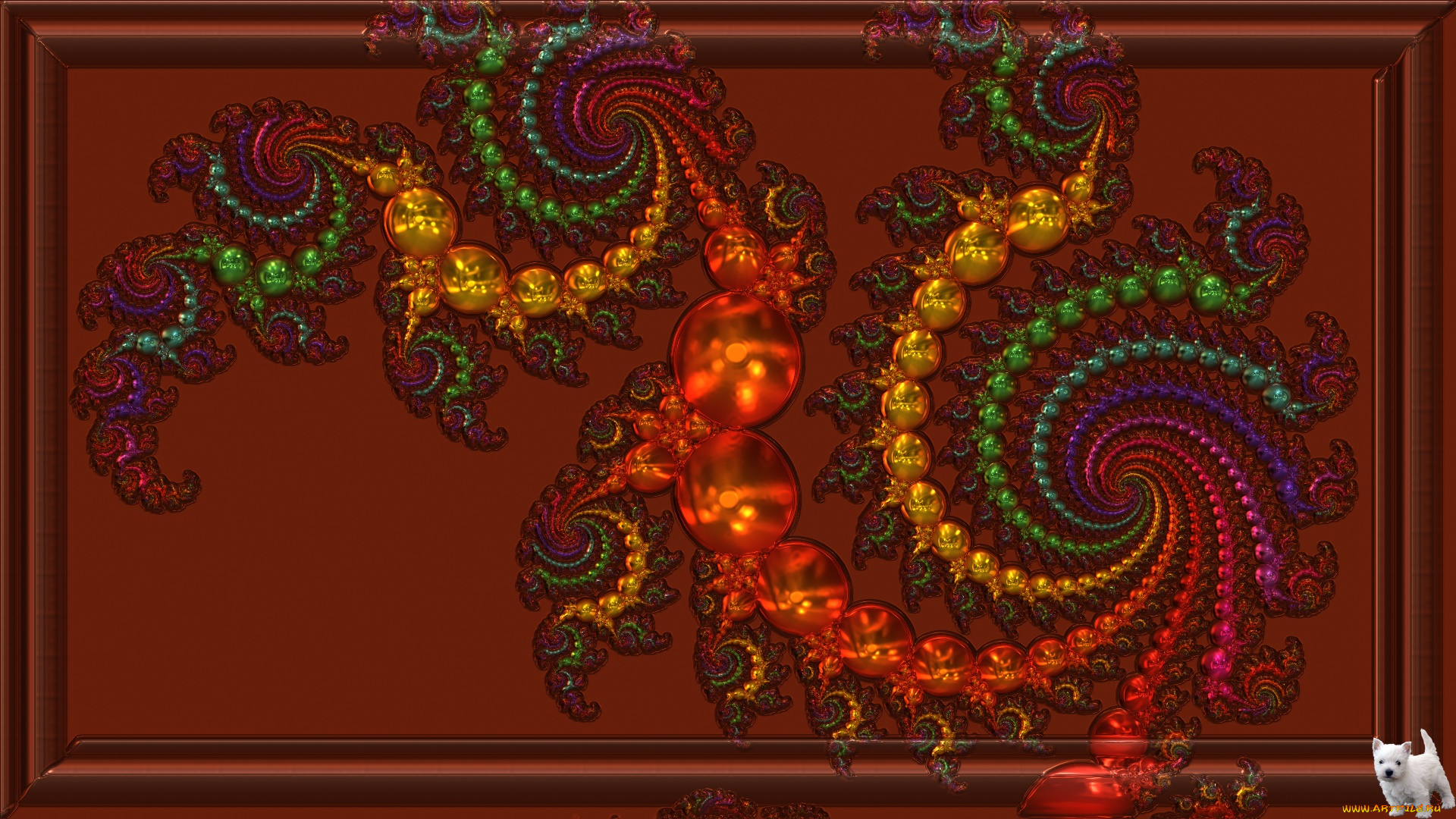 3д, графика, фракталы, , fractal, узор, фон, цвета