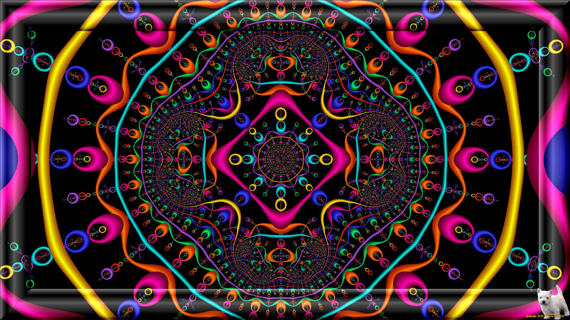 3д, графика, фракталы, , fractal, узор, фон, цвета