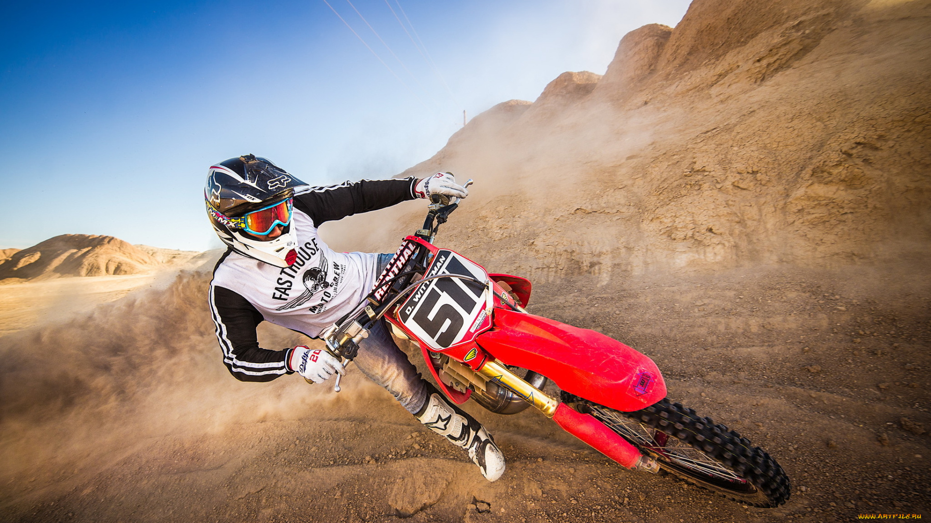 спорт, мотокросс, гонка, мотоцикл