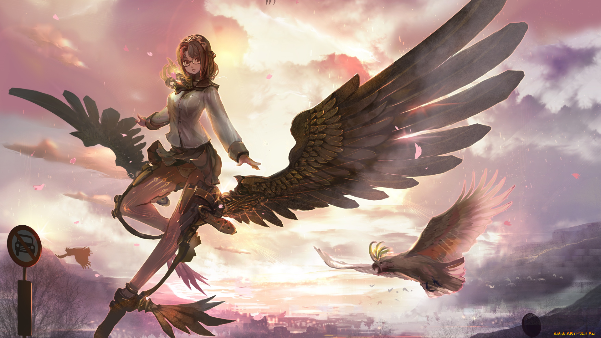 аниме, ангелы, , демоны, ангел