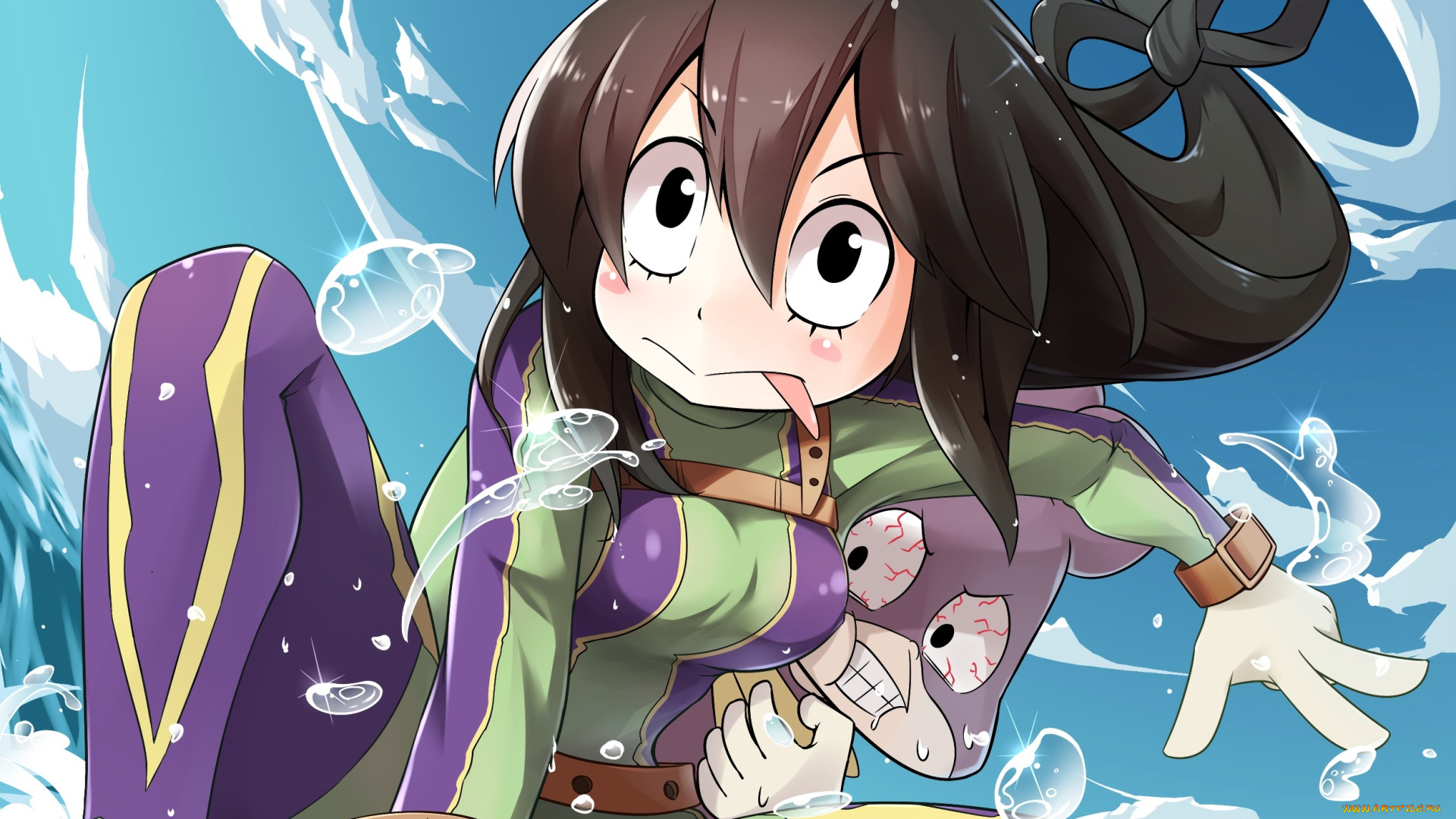 аниме, boku, no, hero, academia, девушка