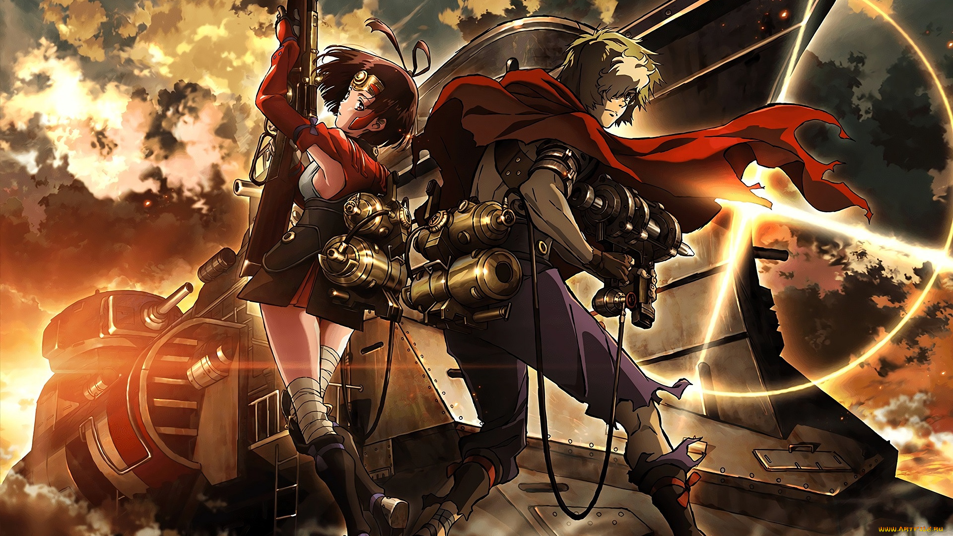 аниме, koutetsujou, no, kabaneri, ikoma, mumei