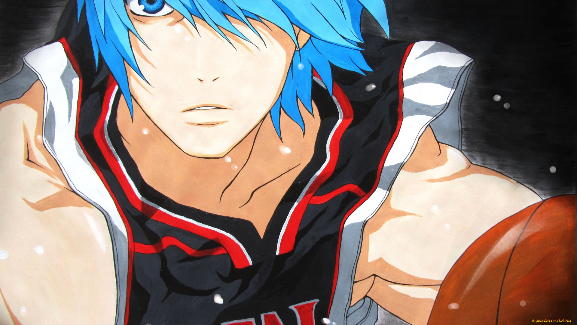 аниме, kuroko, no, baske, куроко