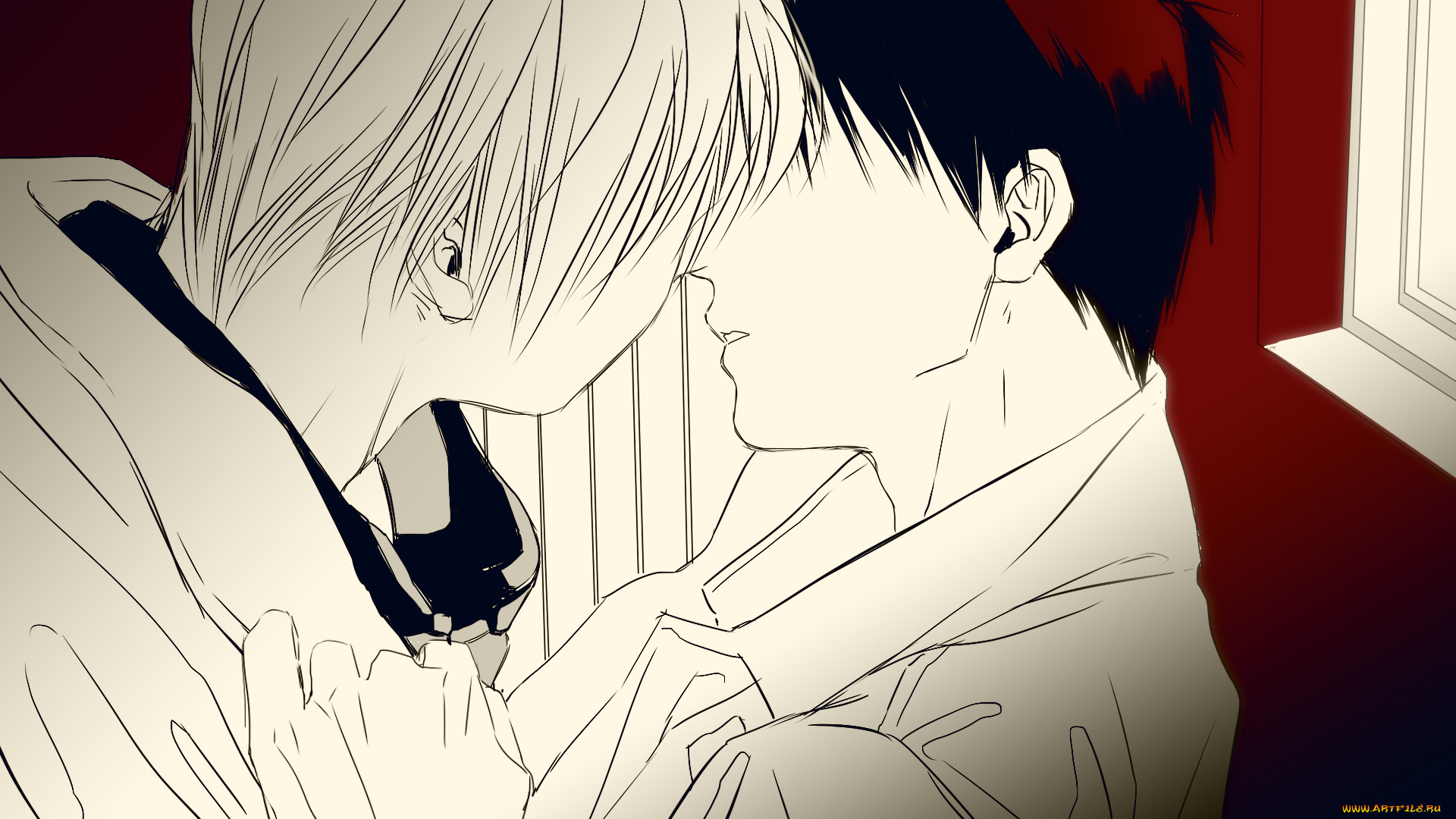 аниме, kuroko, no, baske, парни