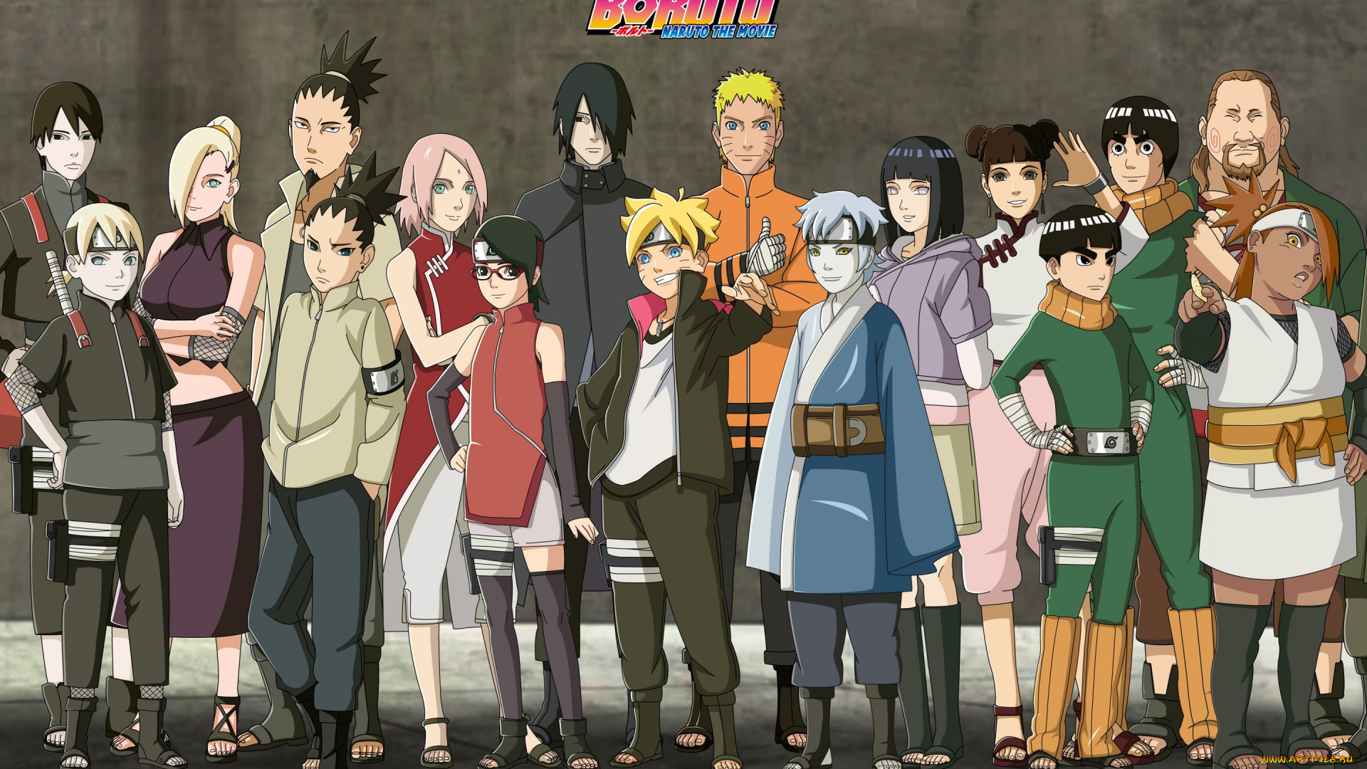 аниме, naruto, boruto, the, movie