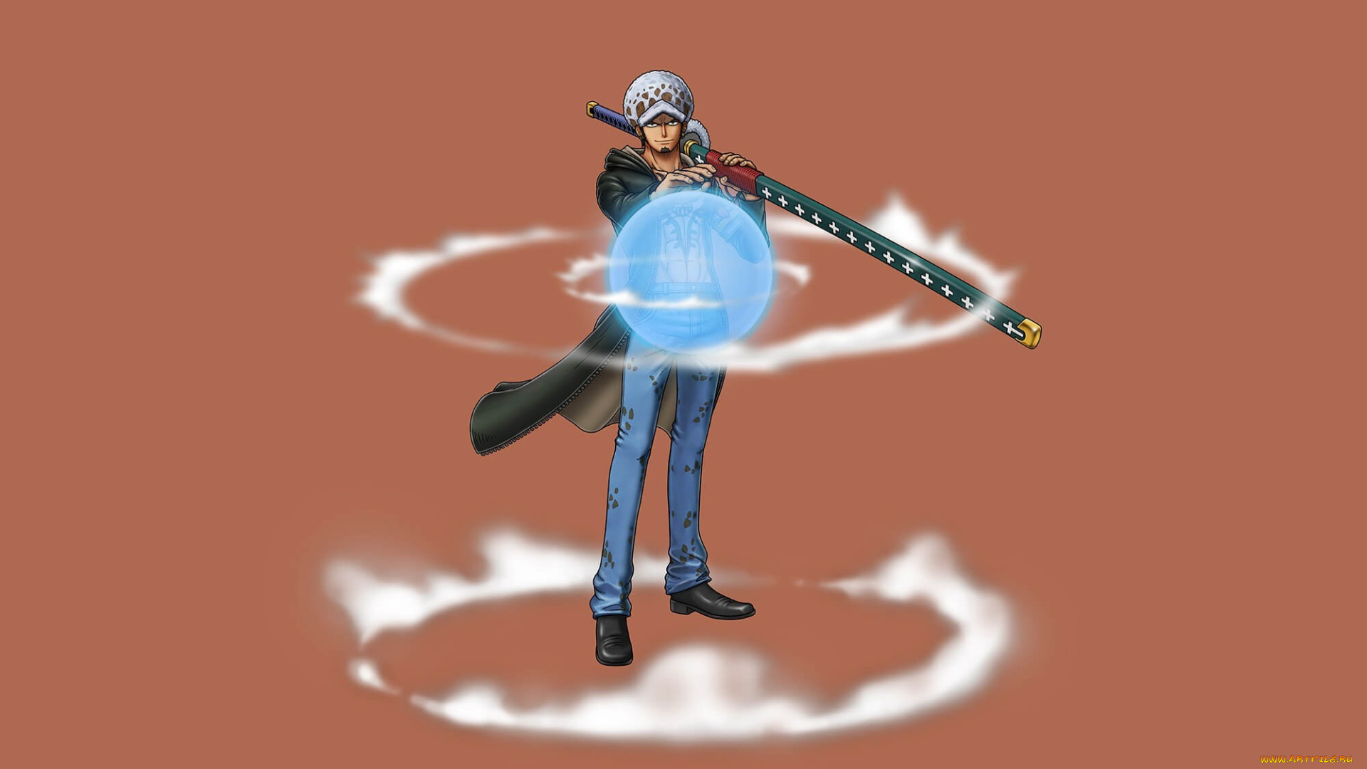 аниме, one, piece, парень