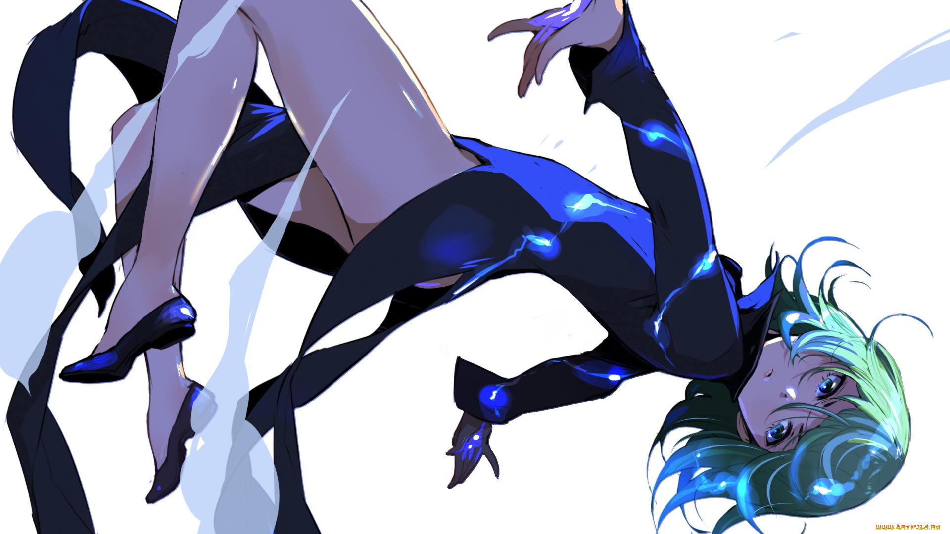 аниме, one, punch, man, tatsumaki