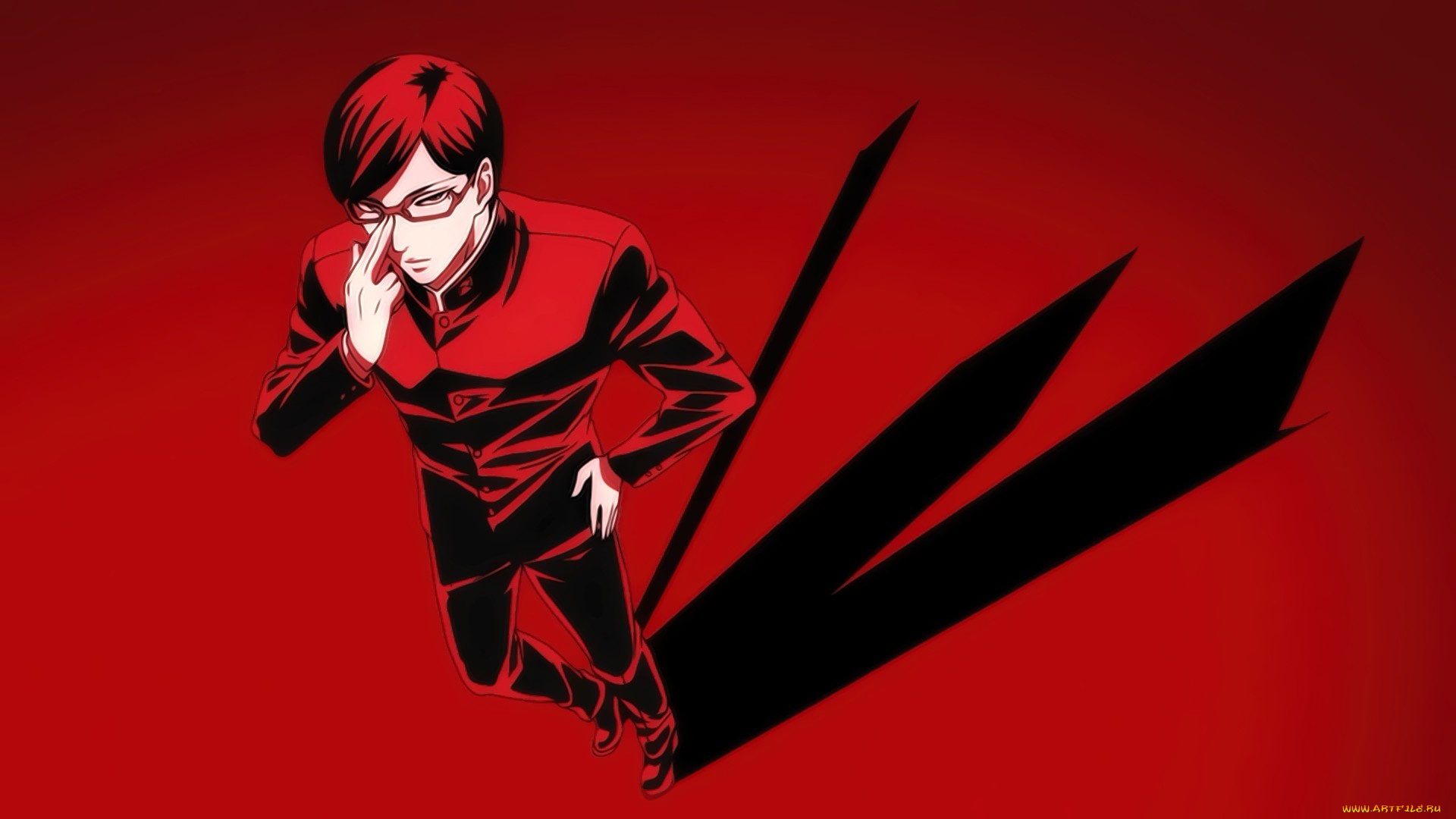 аниме, sakamoto, desu, ga, парень, sakamoto, desu, ga