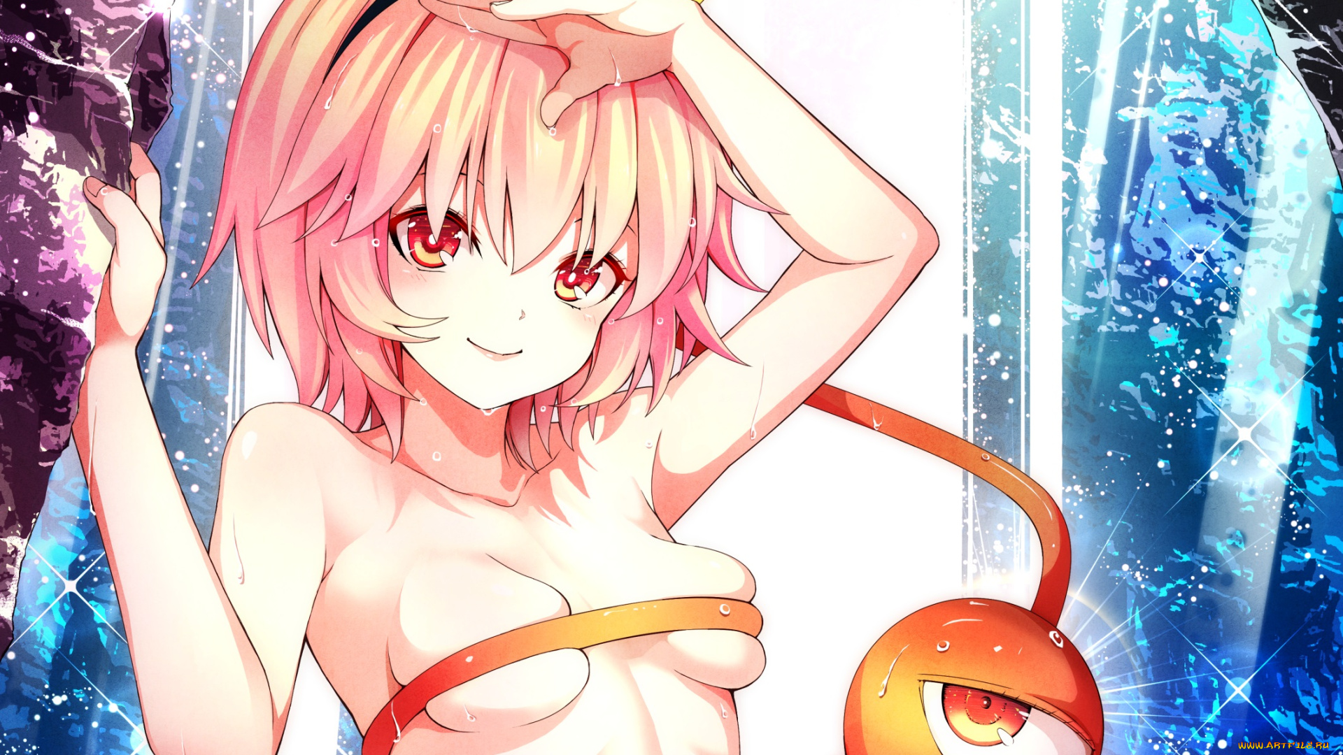 аниме, touhou, эротика, девушка