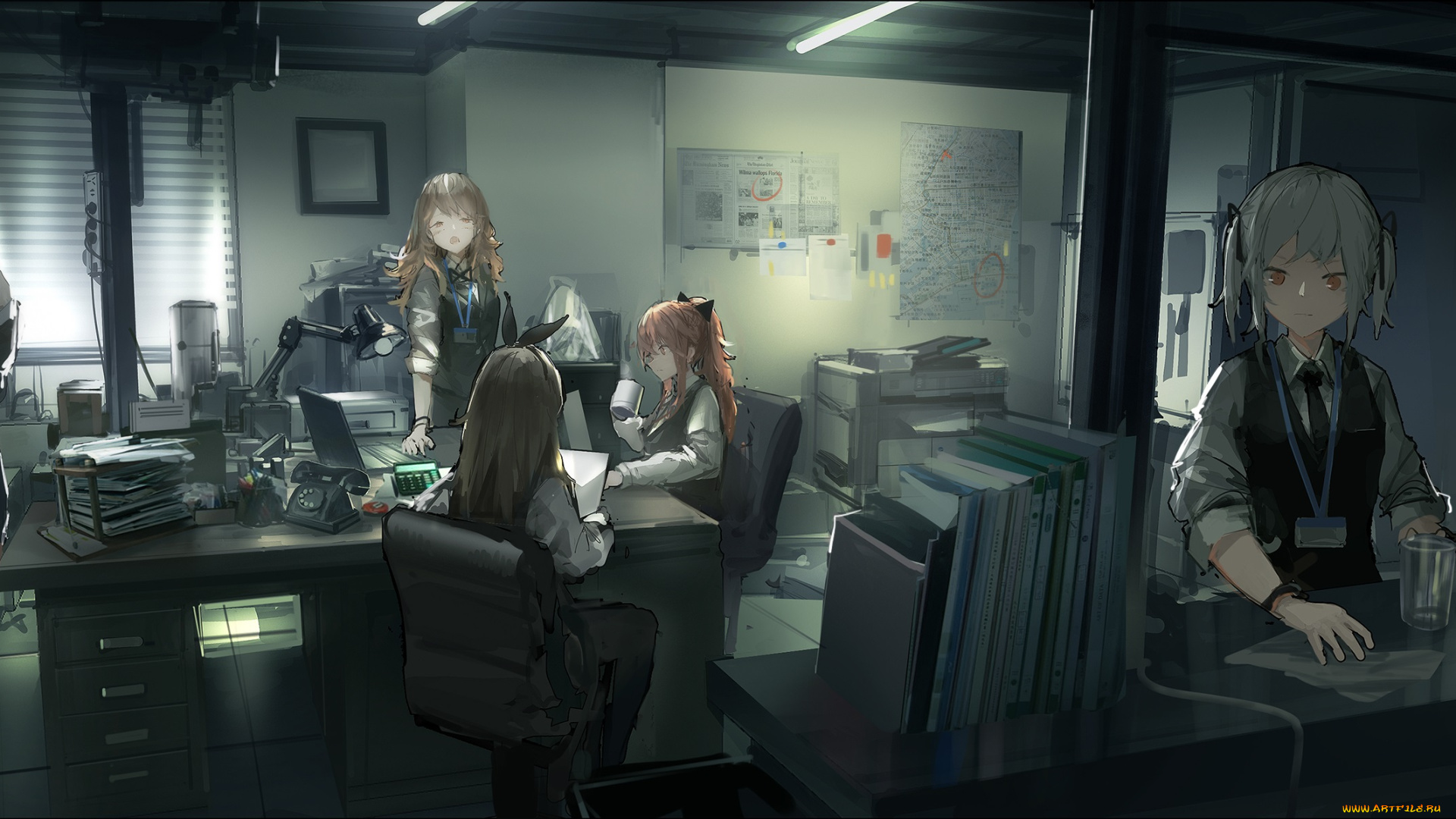 аниме, unknown, , другое, девушки