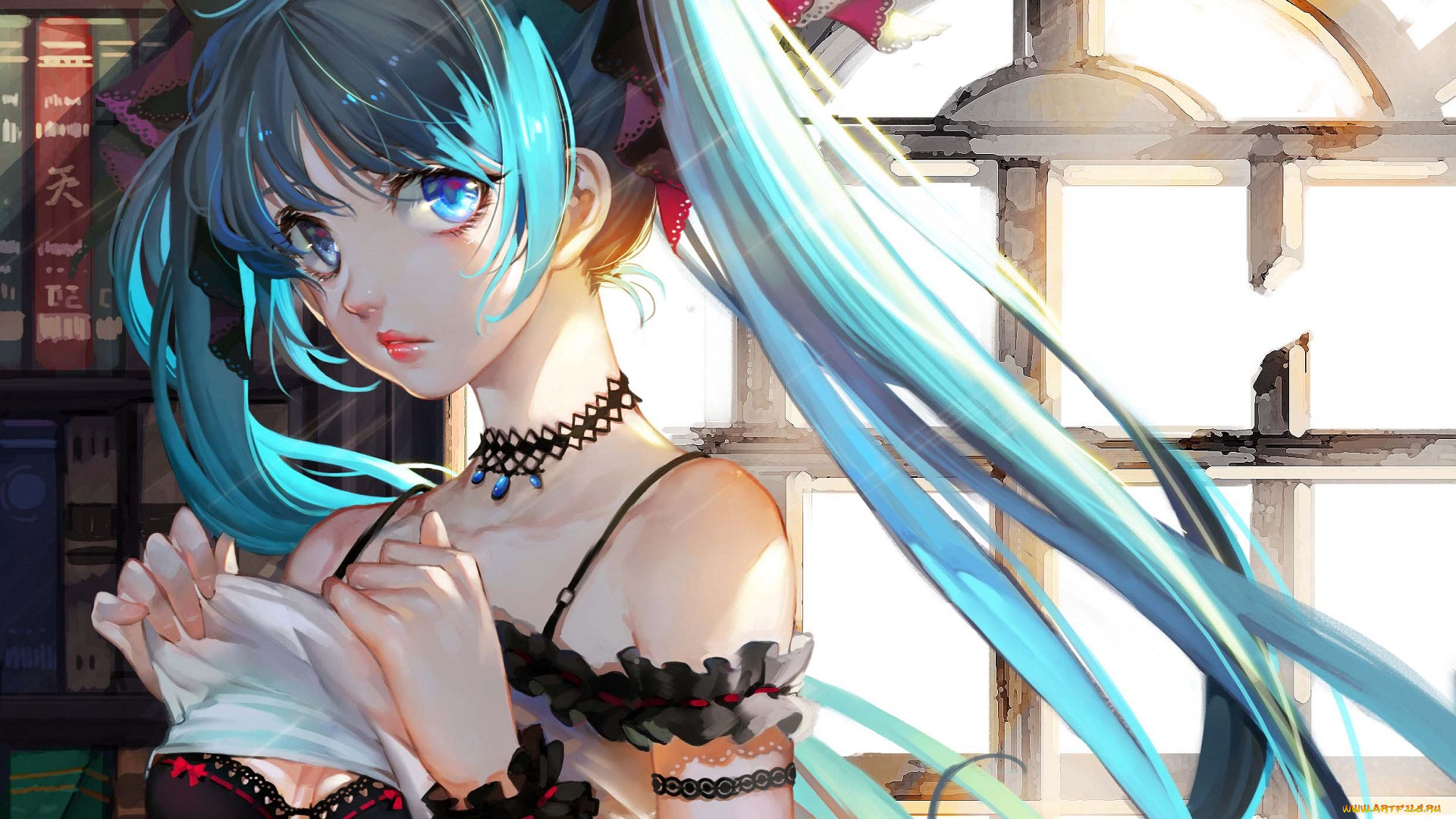 аниме, vocaloid, hatsune, miku
