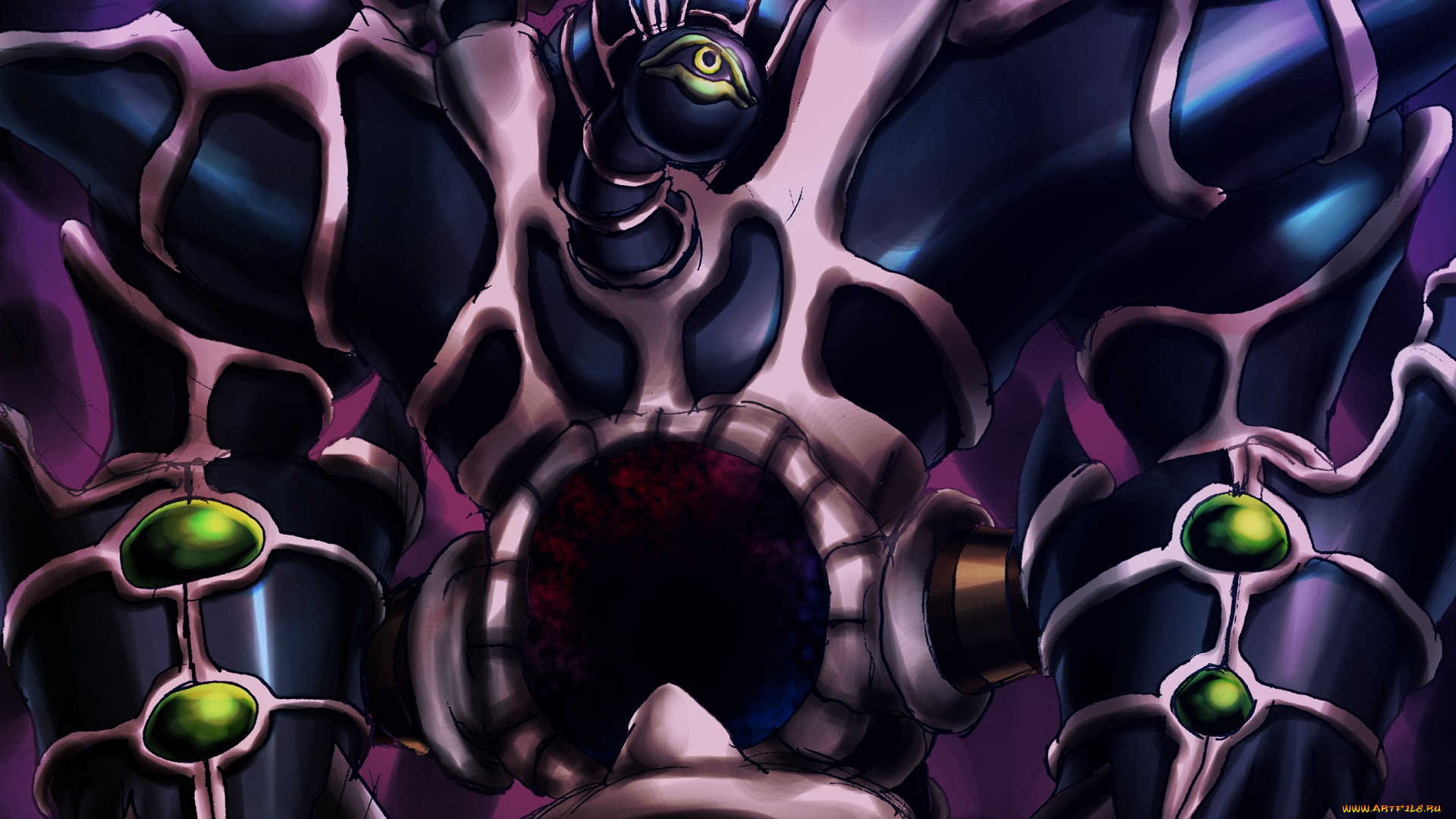 аниме, yu-gi-oh, робот