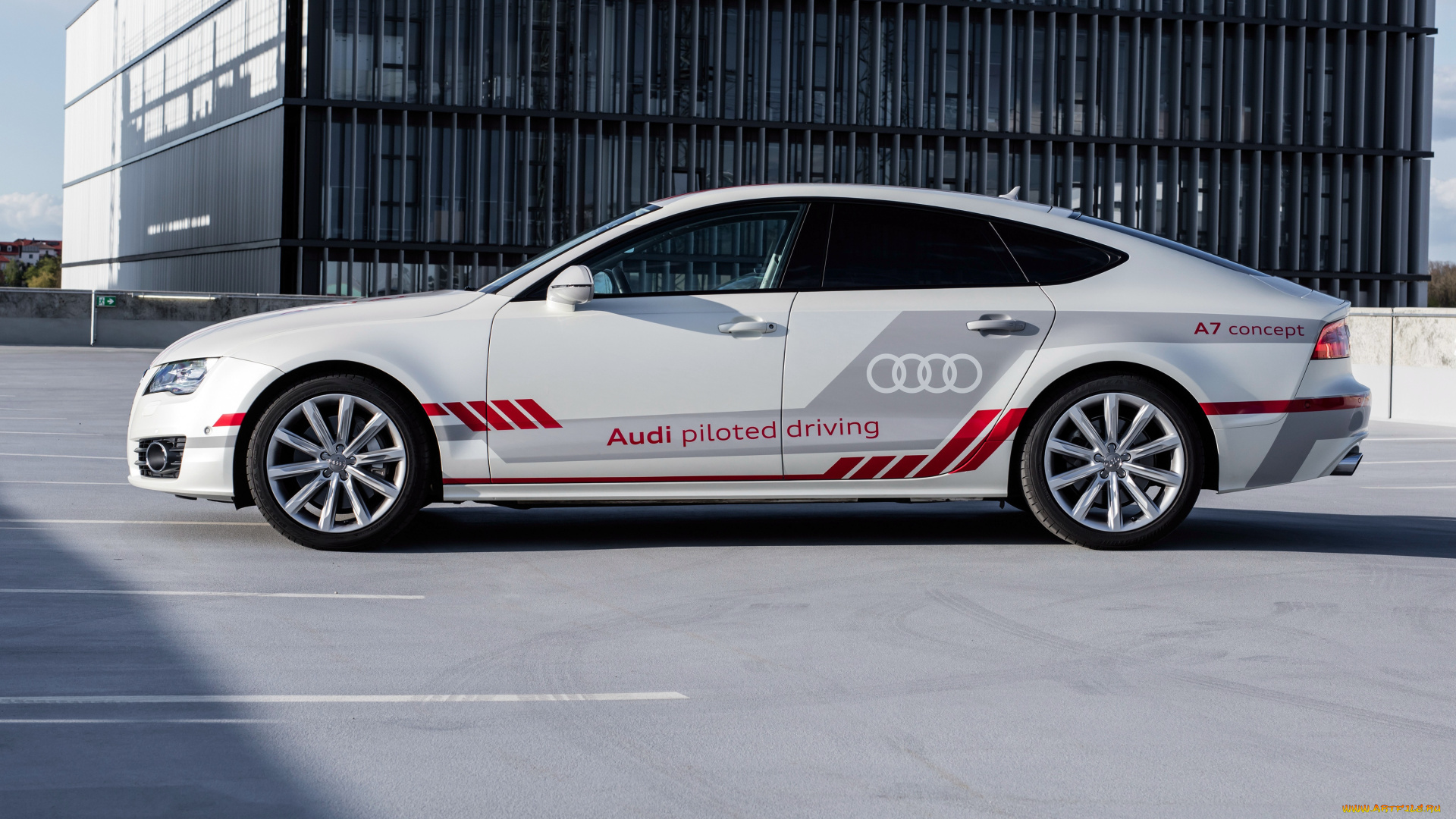 автомобили, audi, a7, sportback, piloted, driving, concept, 2016г