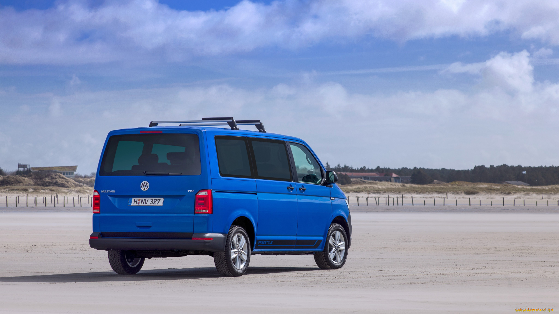 автомобили, volkswagen, multivan, freestyle, t6, 2016г