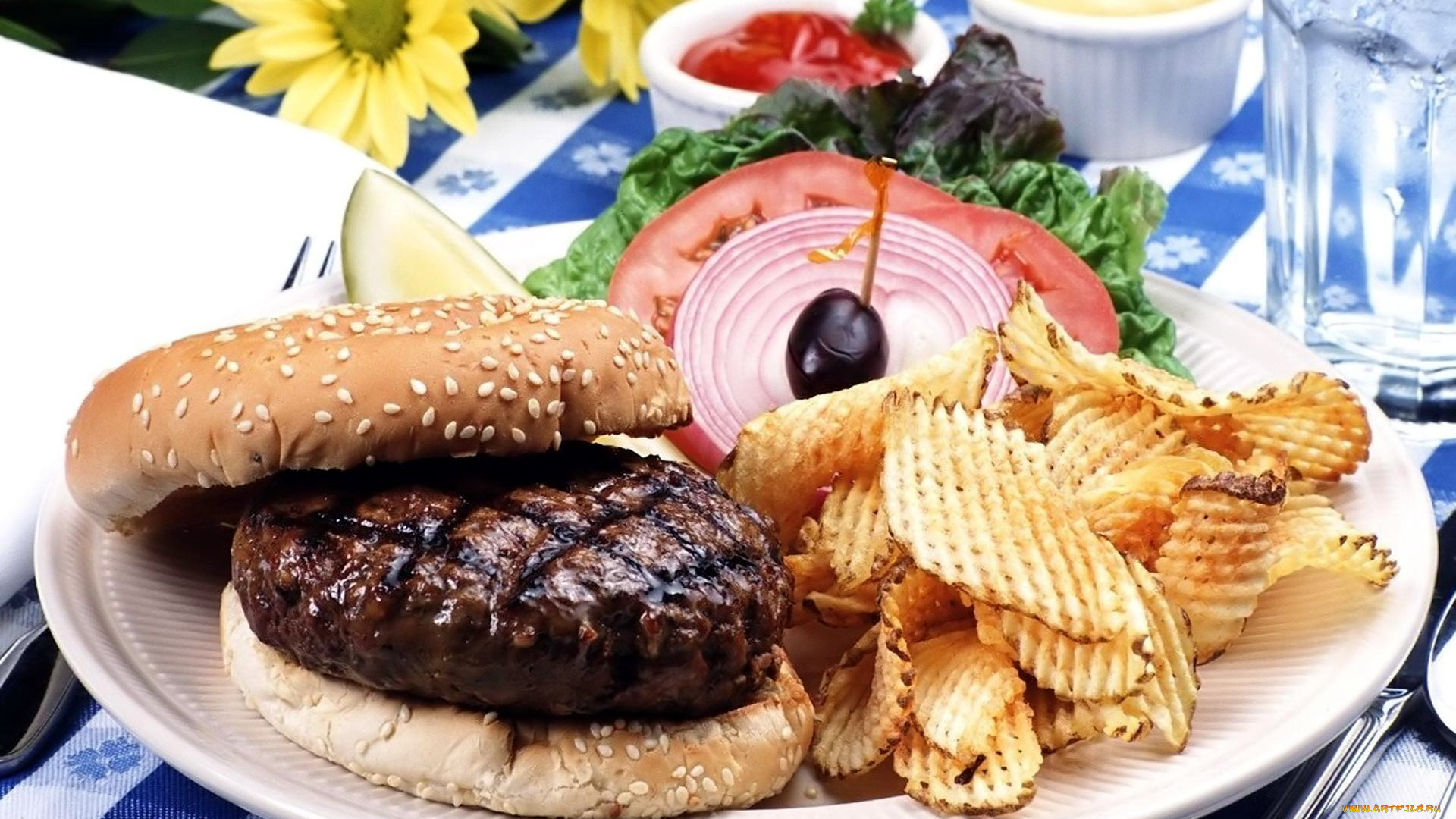 еда, бутерброды, , гамбургеры, , канапе, кунжут, котлета, булочка