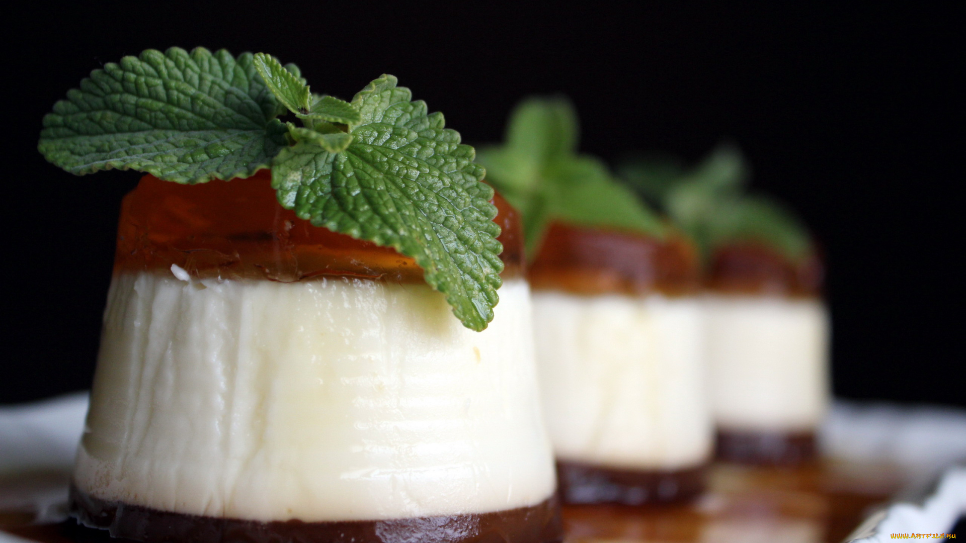 еда, мороженое, , десерты, желе, panna, cotta