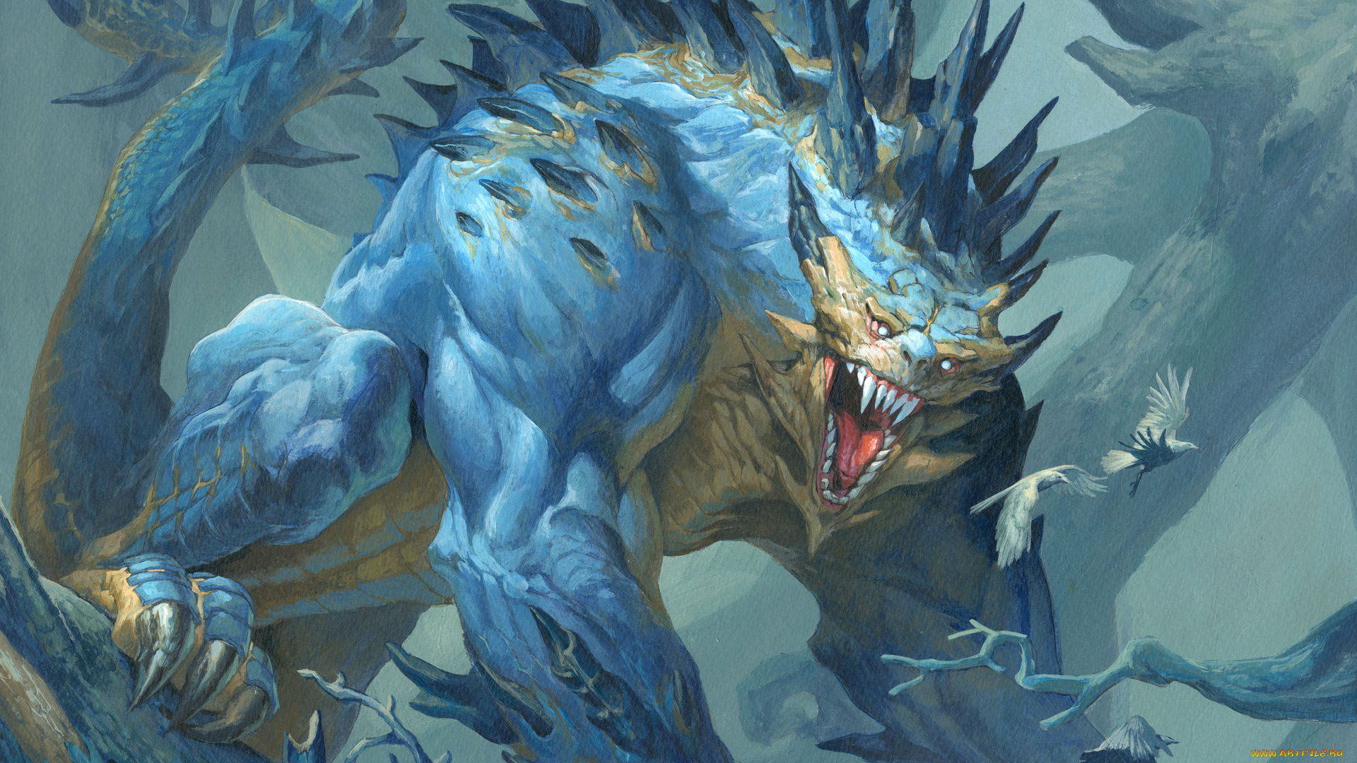 фэнтези, существа, громыхающий, балот