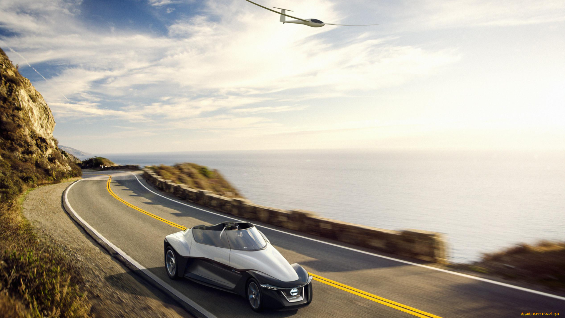 nissan, bladeglider, ev, concept, 2013, автомобили, nissan, datsun, bladeglider, ev, concept, 2013