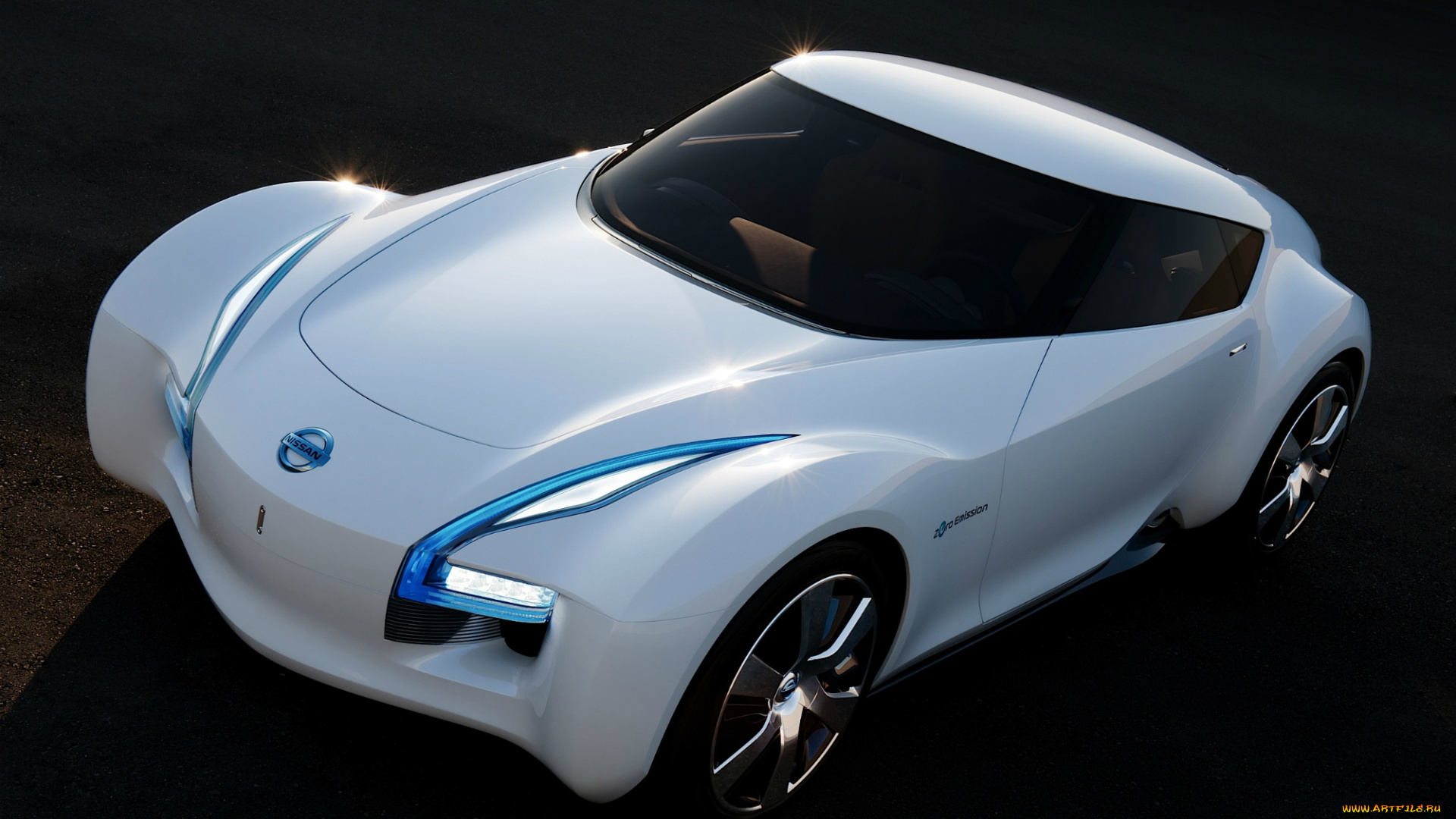 nissan, esflow, electric, concept, 2011, автомобили, nissan, datsun, esflow, electric, concept, 2011, белый