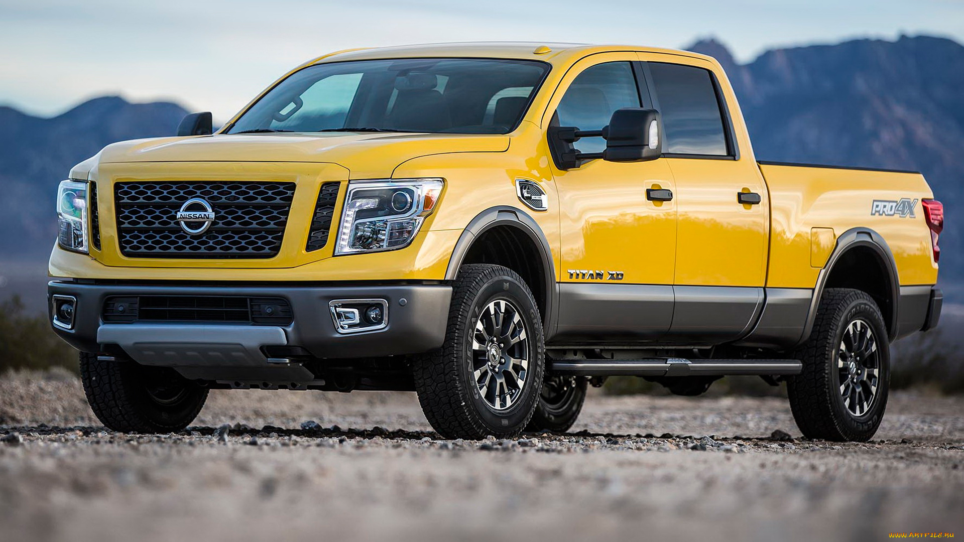 nissan, titan, xd, concept, 2016, автомобили, nissan, datsun, жёлтый, внедорожник, джип, 2016, concept, xd, titan