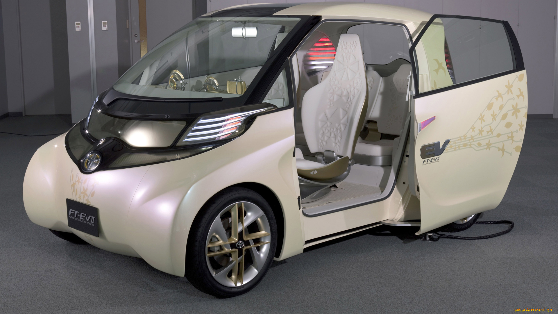 toyota, ft, ev-ii, concept, 2010, автомобили, toyota, 2010, concept, ft, ev-ii