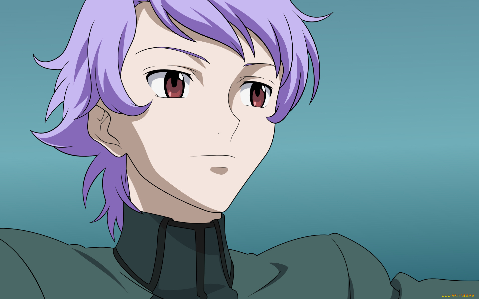 аниме, mobile, suit, gundam, лицо