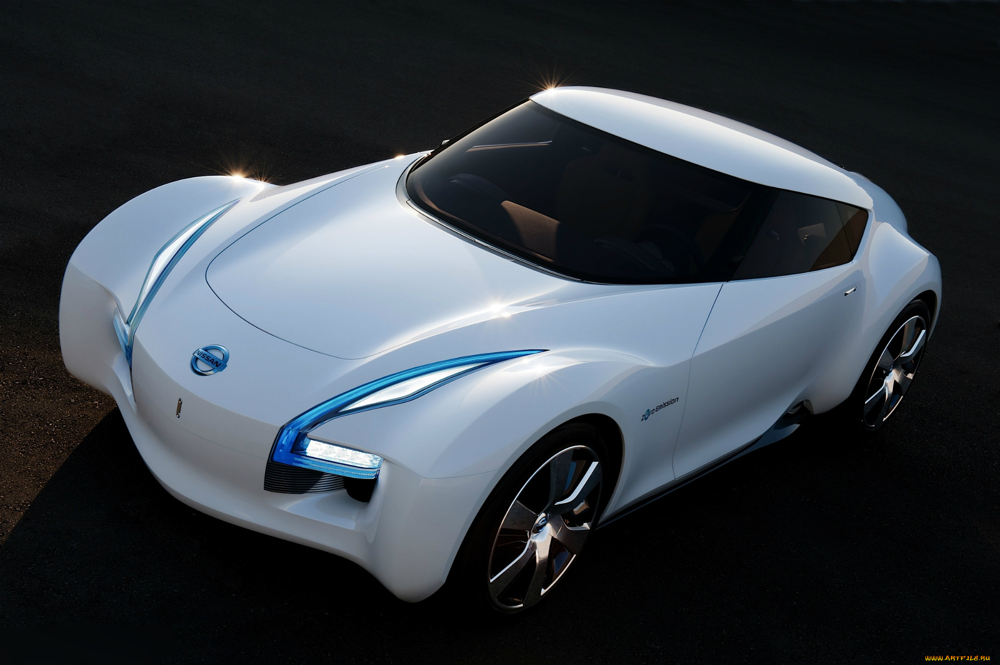 nissan, esflow, electric, concept, 2011, автомобили, nissan, datsun, esflow, electric, concept, 2011, белый