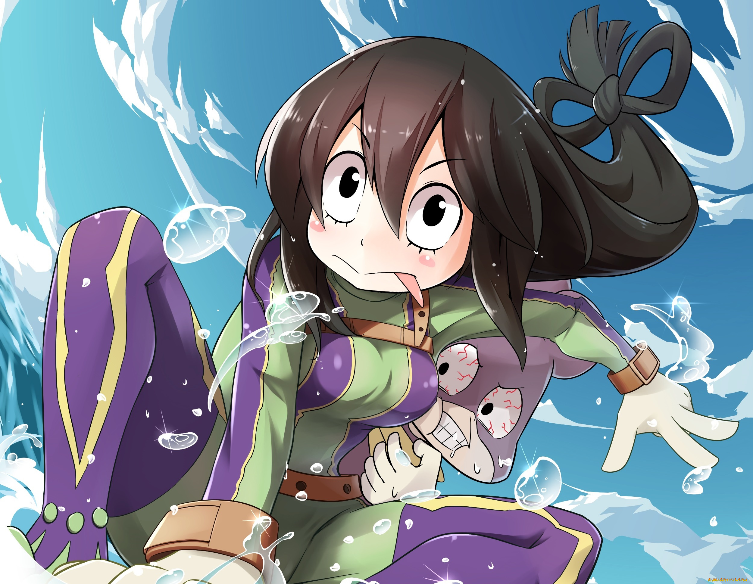 аниме, boku, no, hero, academia, девушка