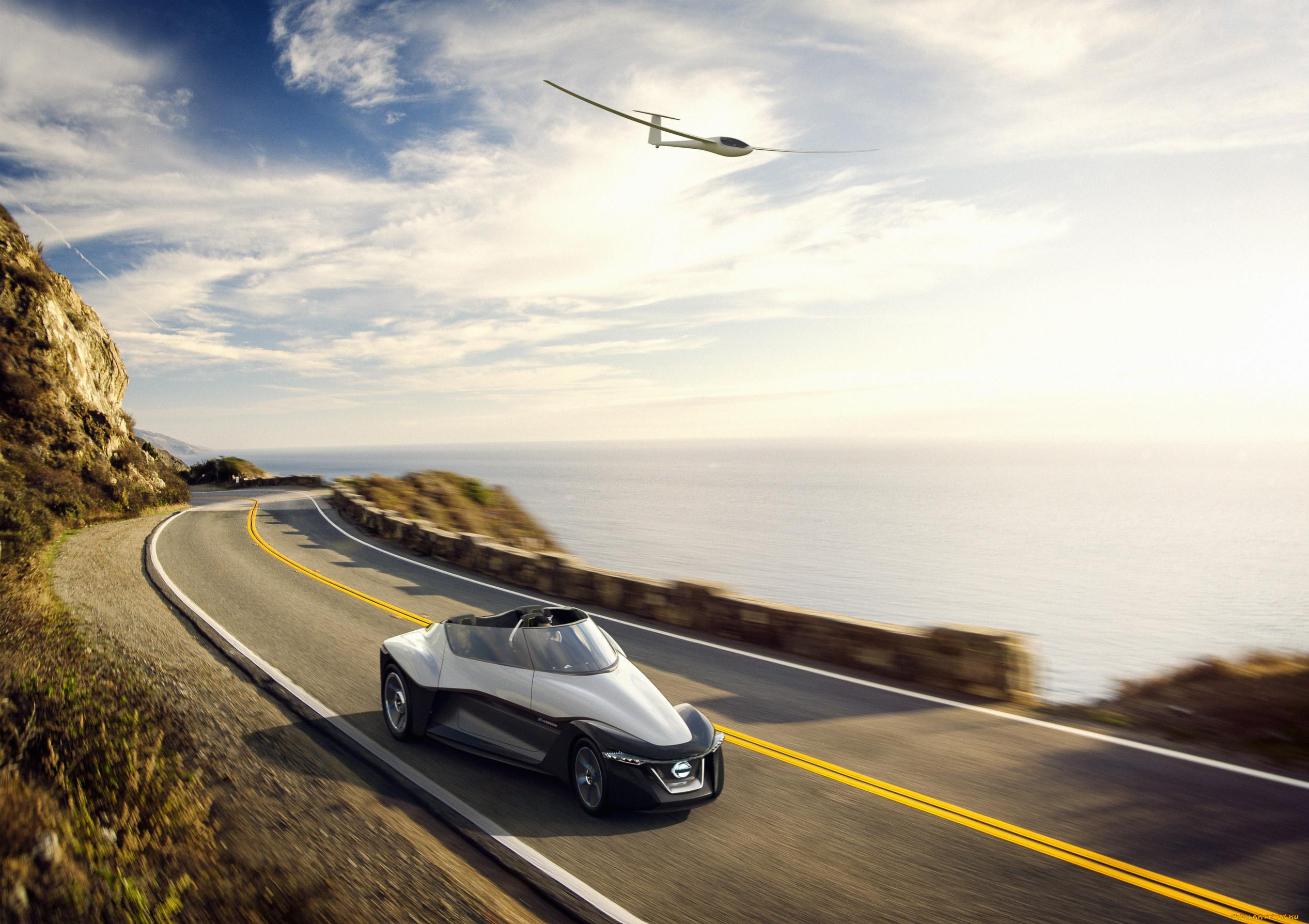 nissan, bladeglider, ev, concept, 2013, автомобили, nissan, datsun, bladeglider, ev, concept, 2013