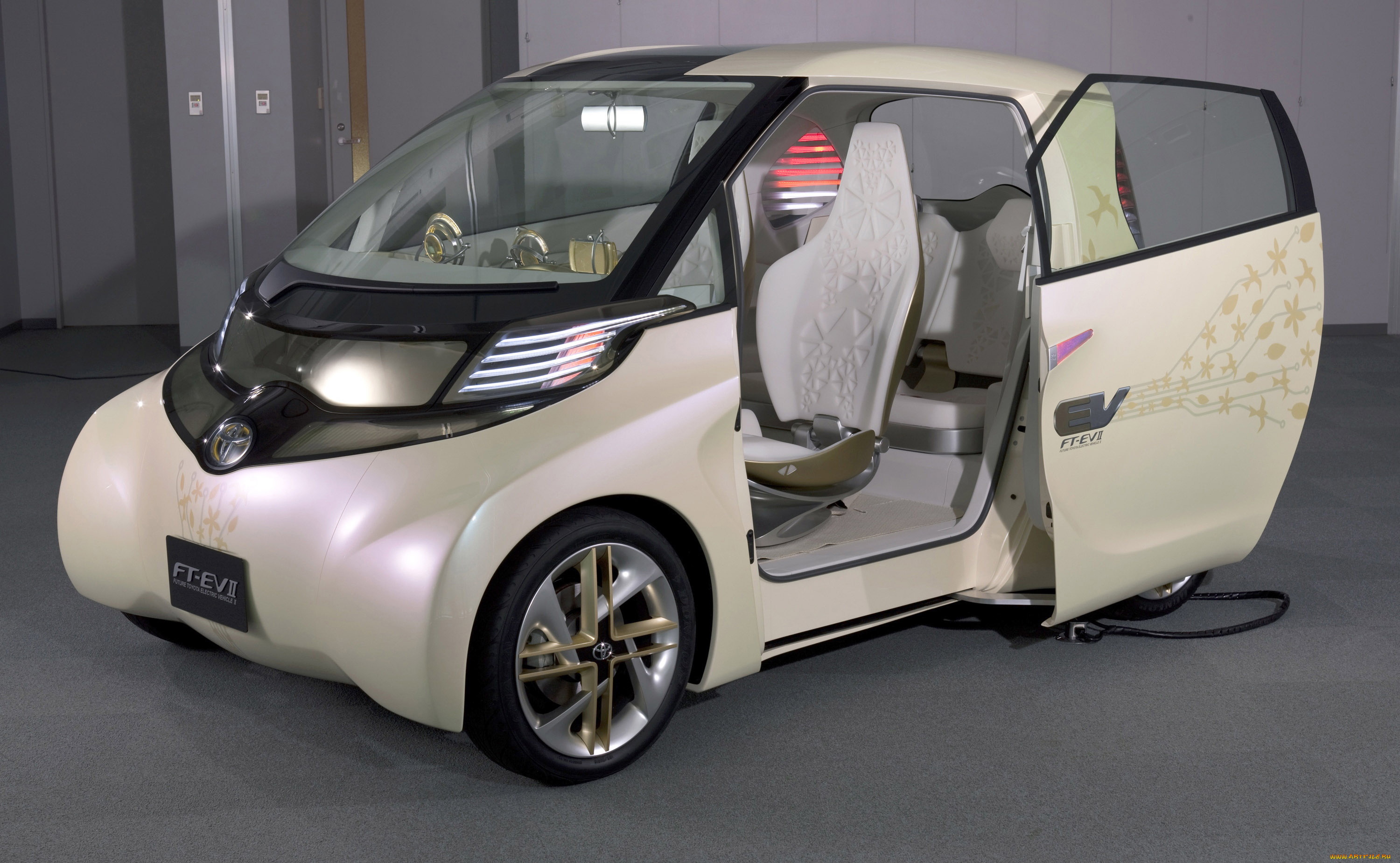 toyota, ft, ev-ii, concept, 2010, автомобили, toyota, 2010, concept, ft, ev-ii
