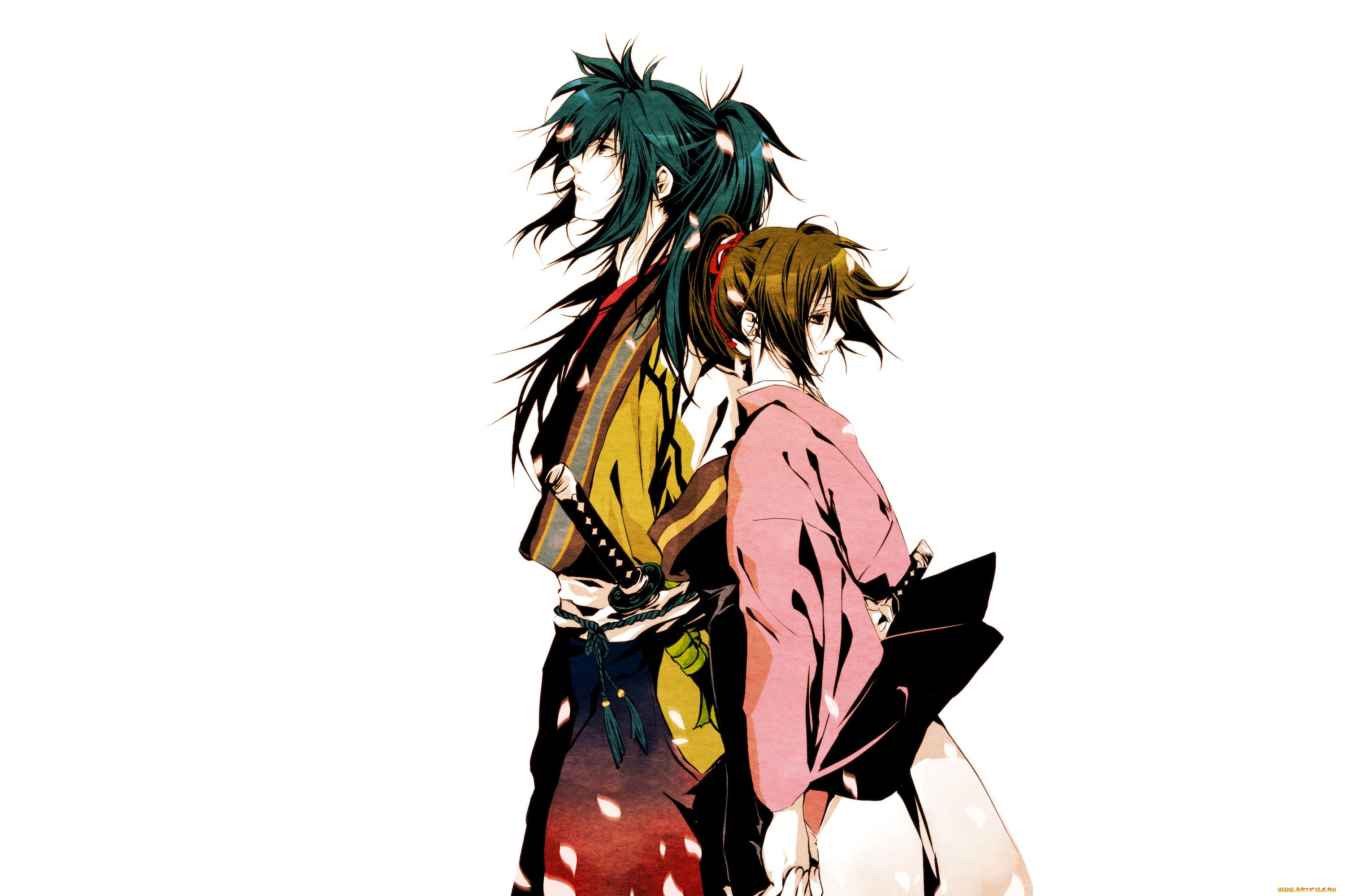 аниме, hakuoki, пара