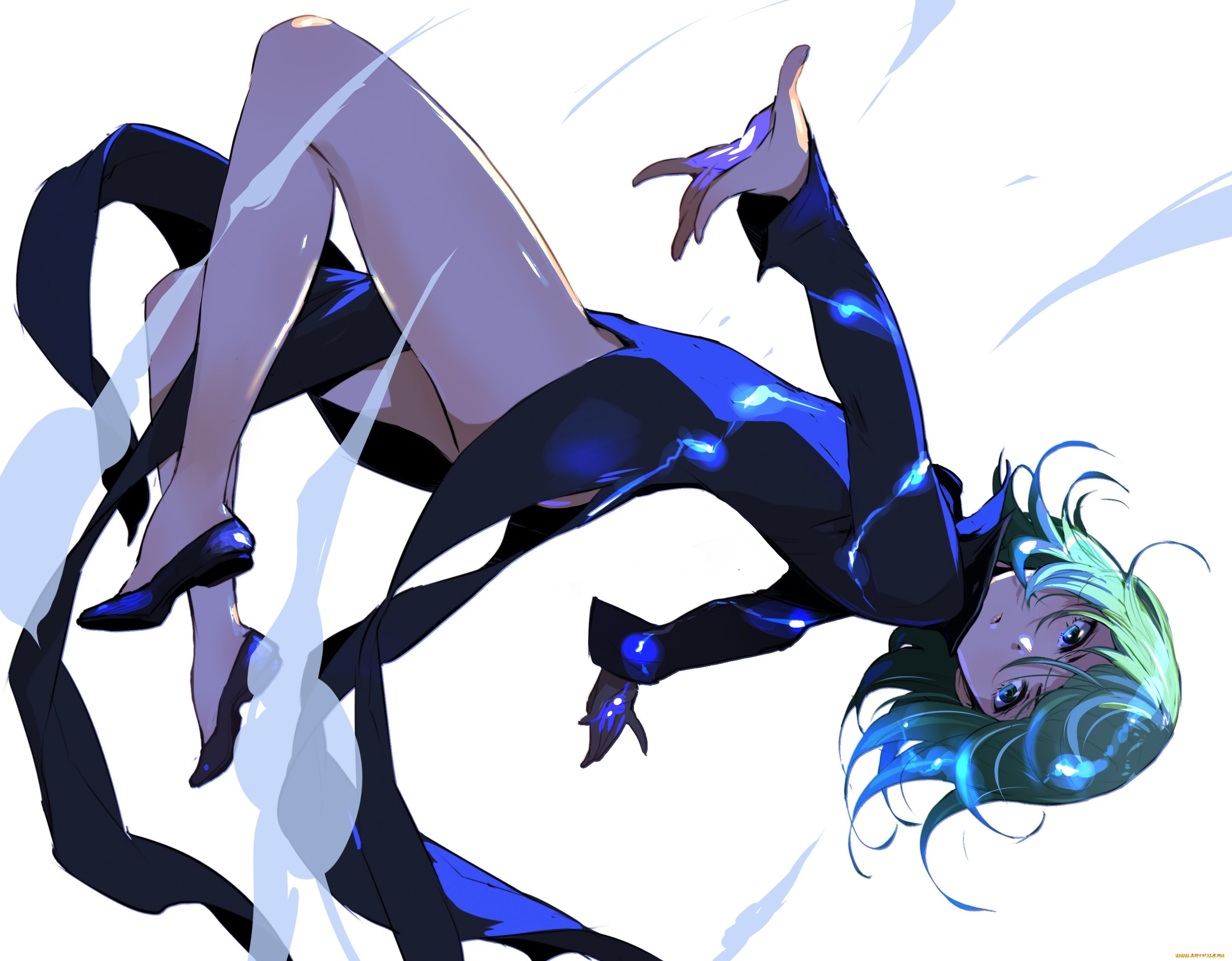 аниме, one, punch, man, tatsumaki