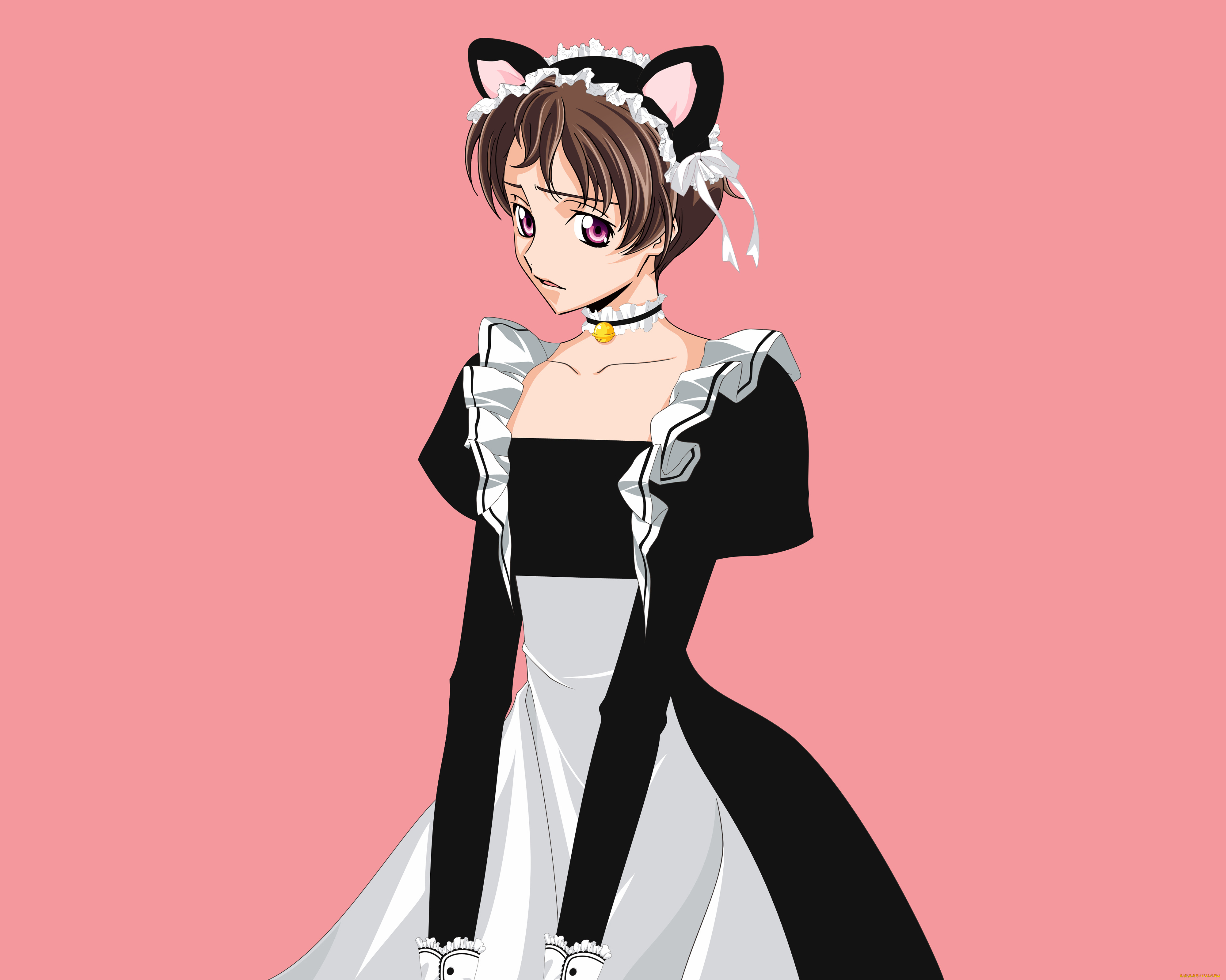 аниме, code, geass, фон, взгляд, девушка