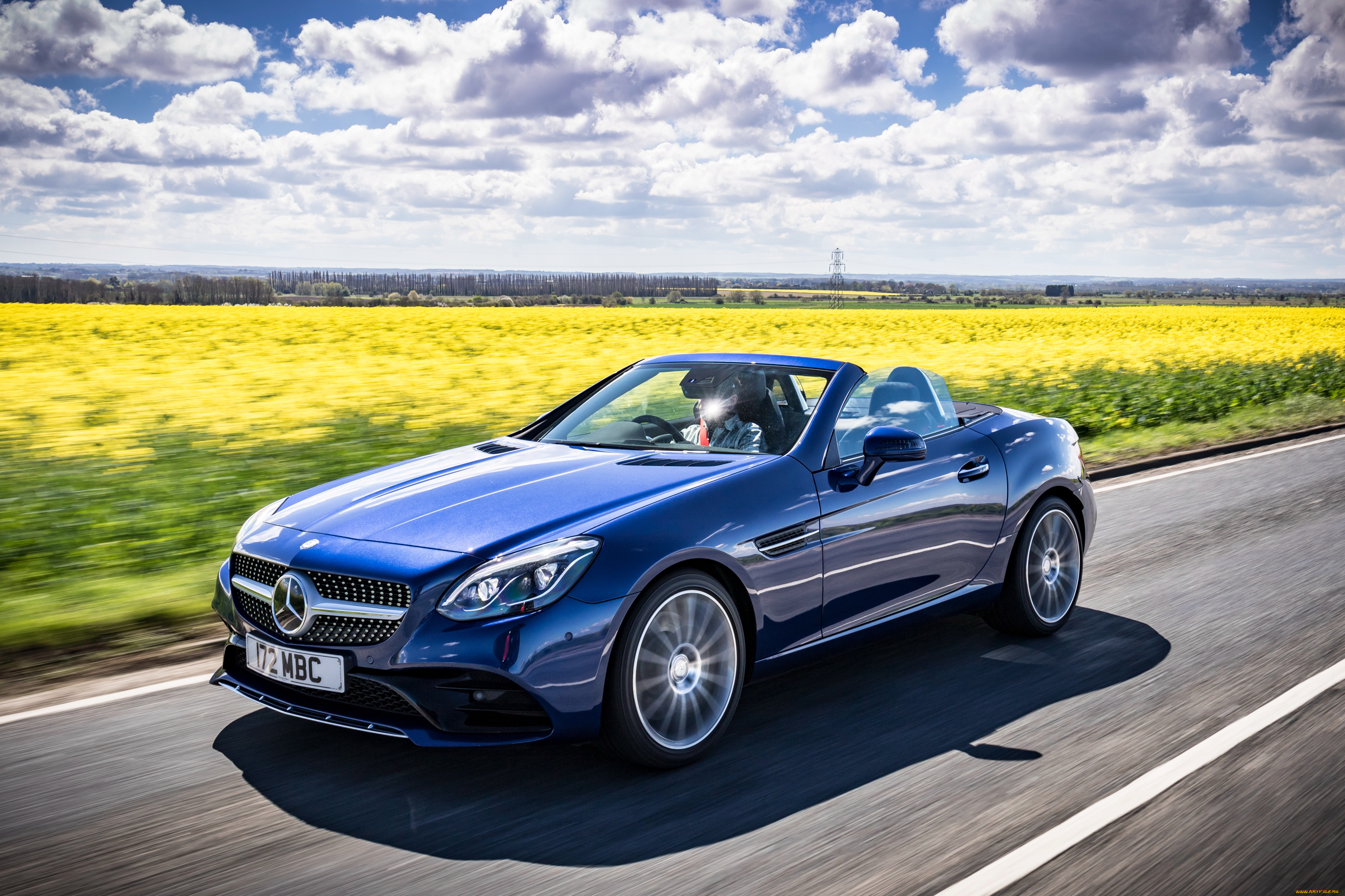 автомобили, mercedes-benz, r172, uk-spec, line, amg, slc, 300, 2016г