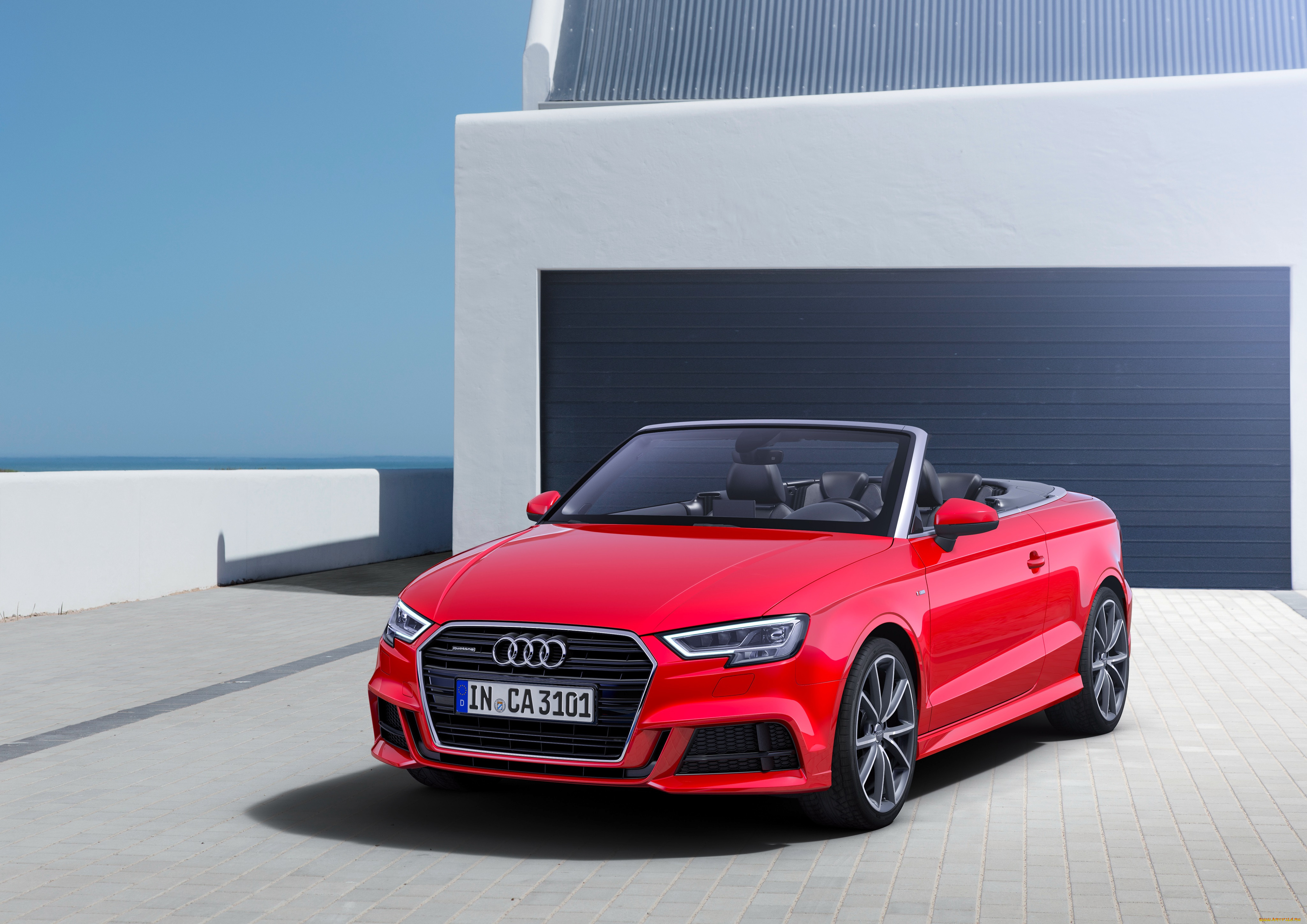 автомобили, audi, a3, cabriolet, tdi, quattro, s, line, 8v, 2016г