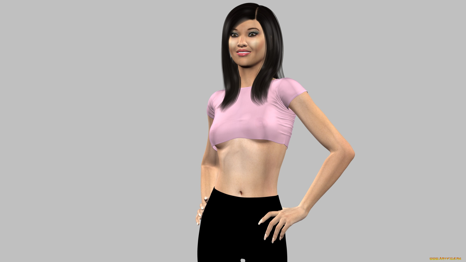 3д, графика, люди, , people, взгляд, фон, девушка