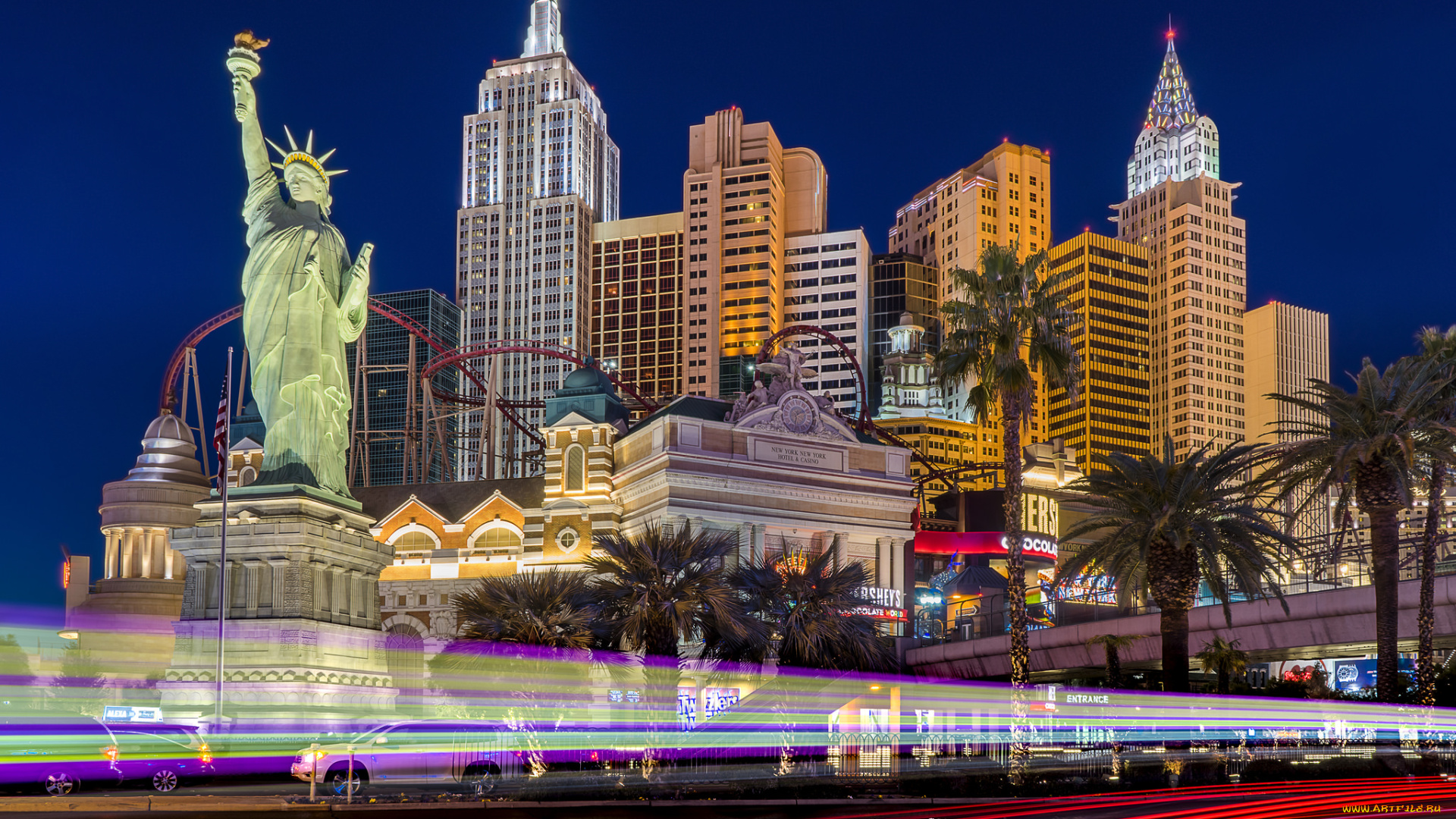 города, лас-вегас, , сша, отели, казино