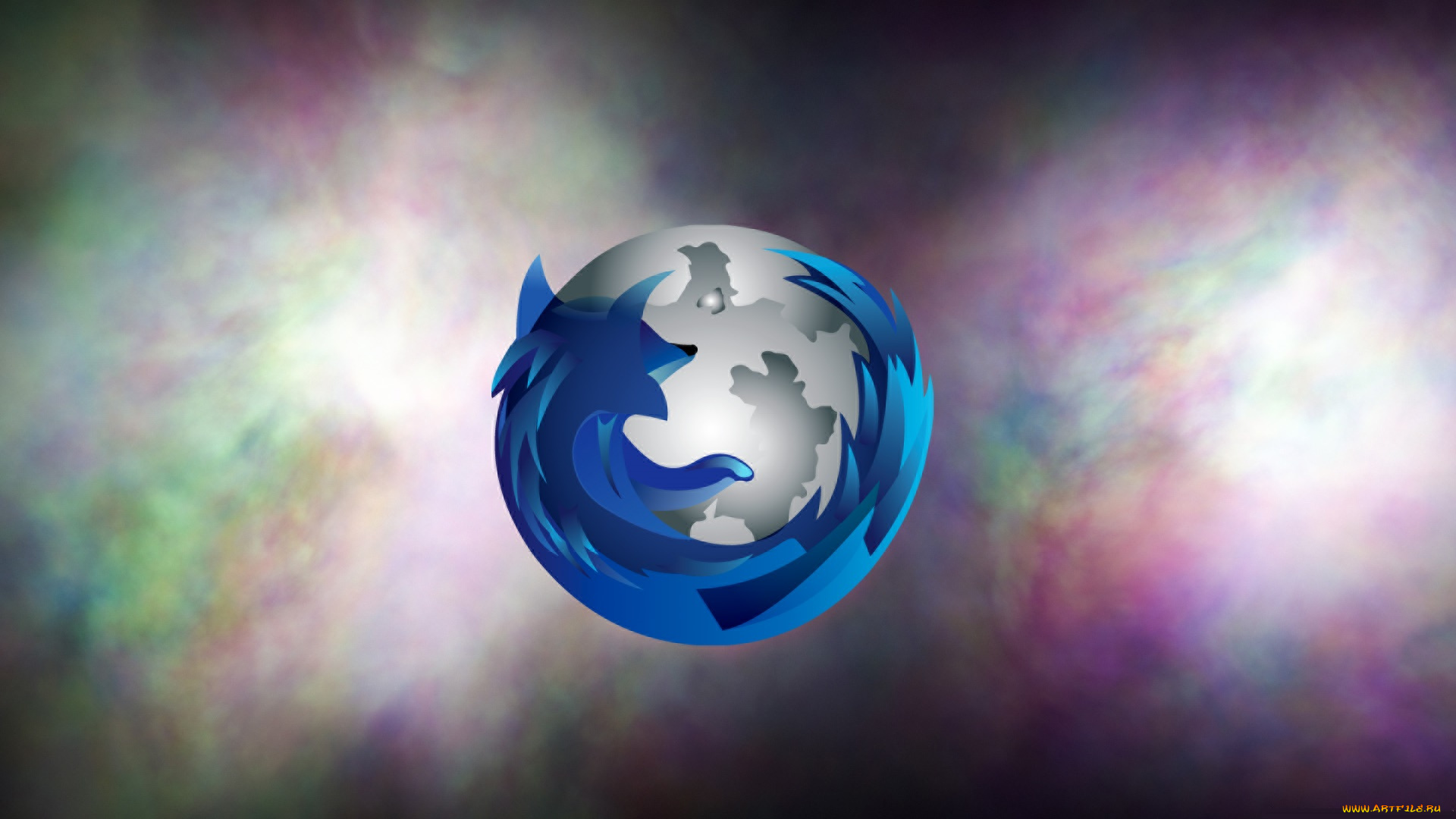 компьютеры, mozilla, firefox, логотип, фон