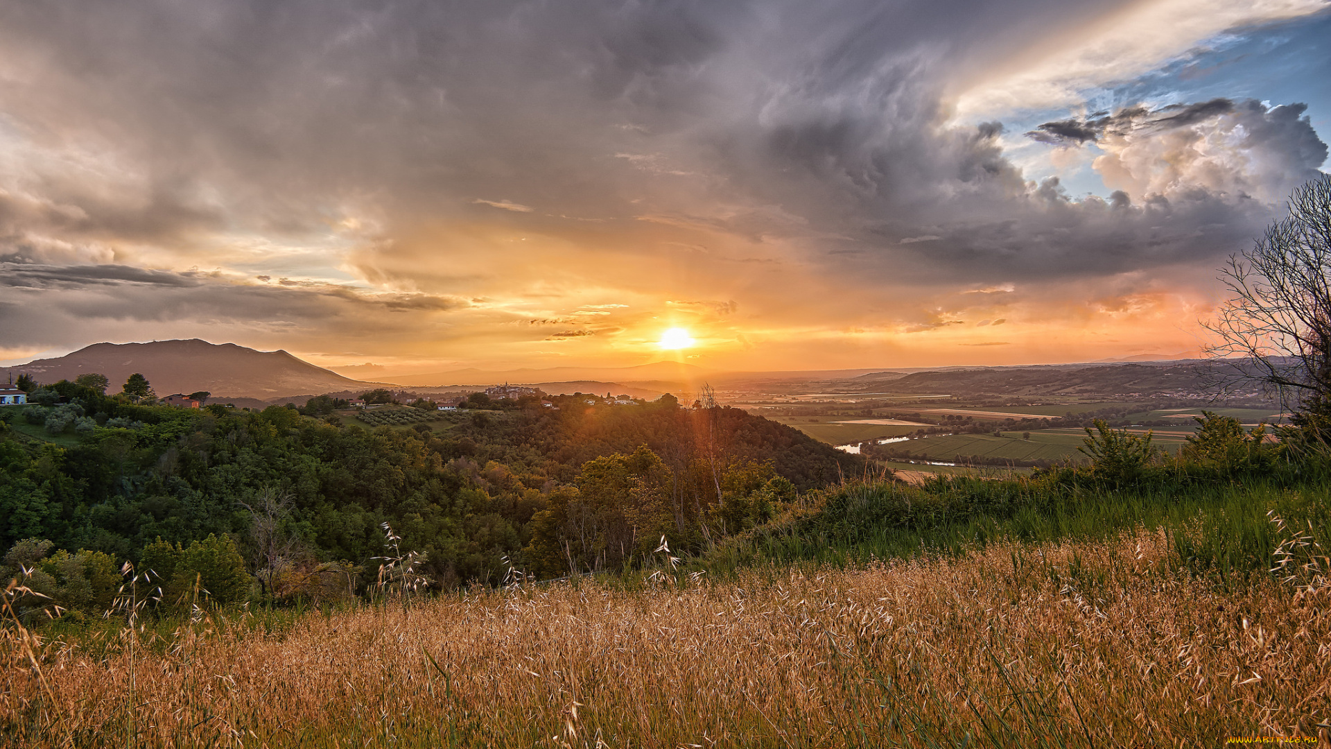 природа, восходы, закаты, рассвет