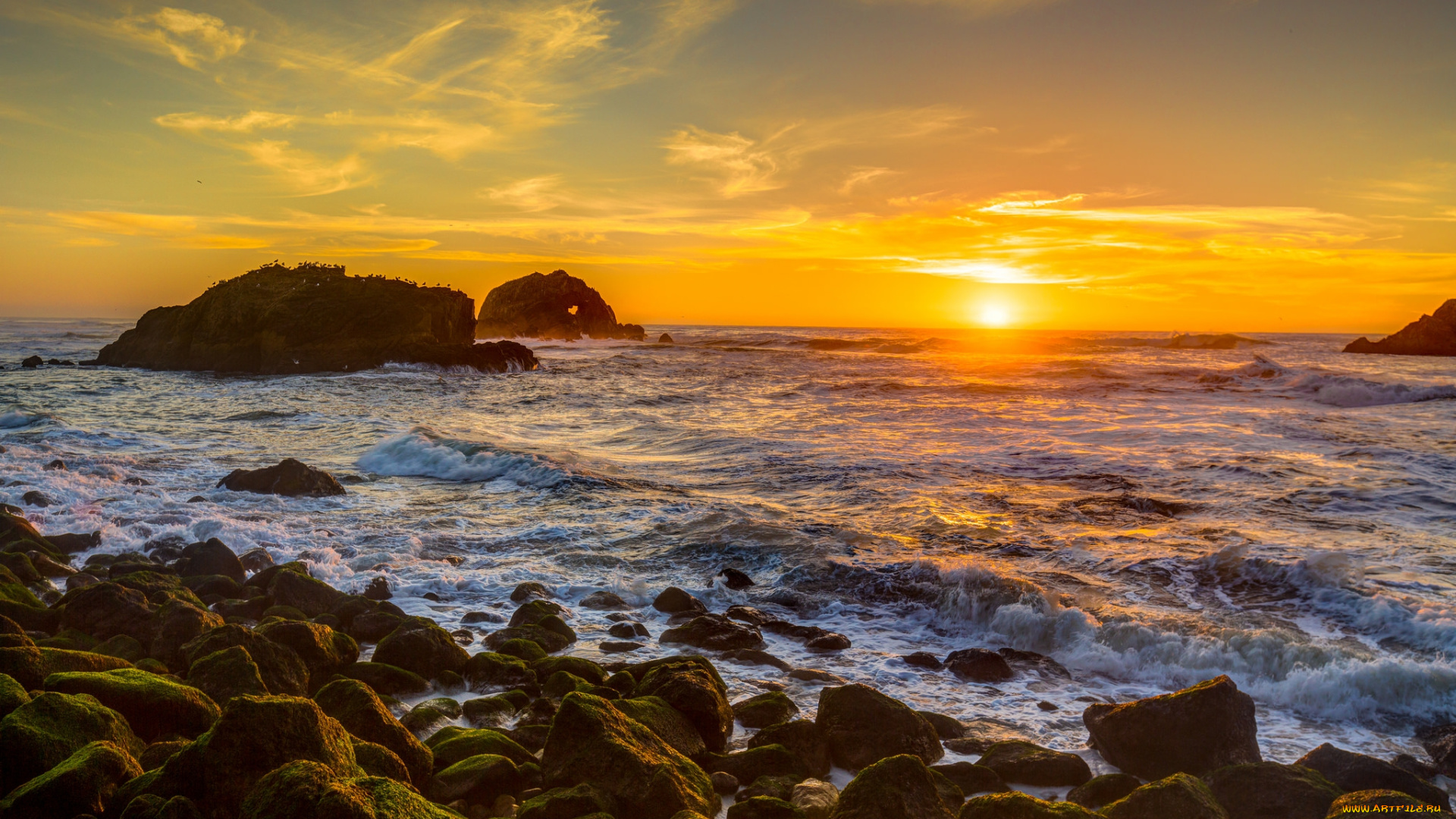 природа, восходы, закаты, рассвет